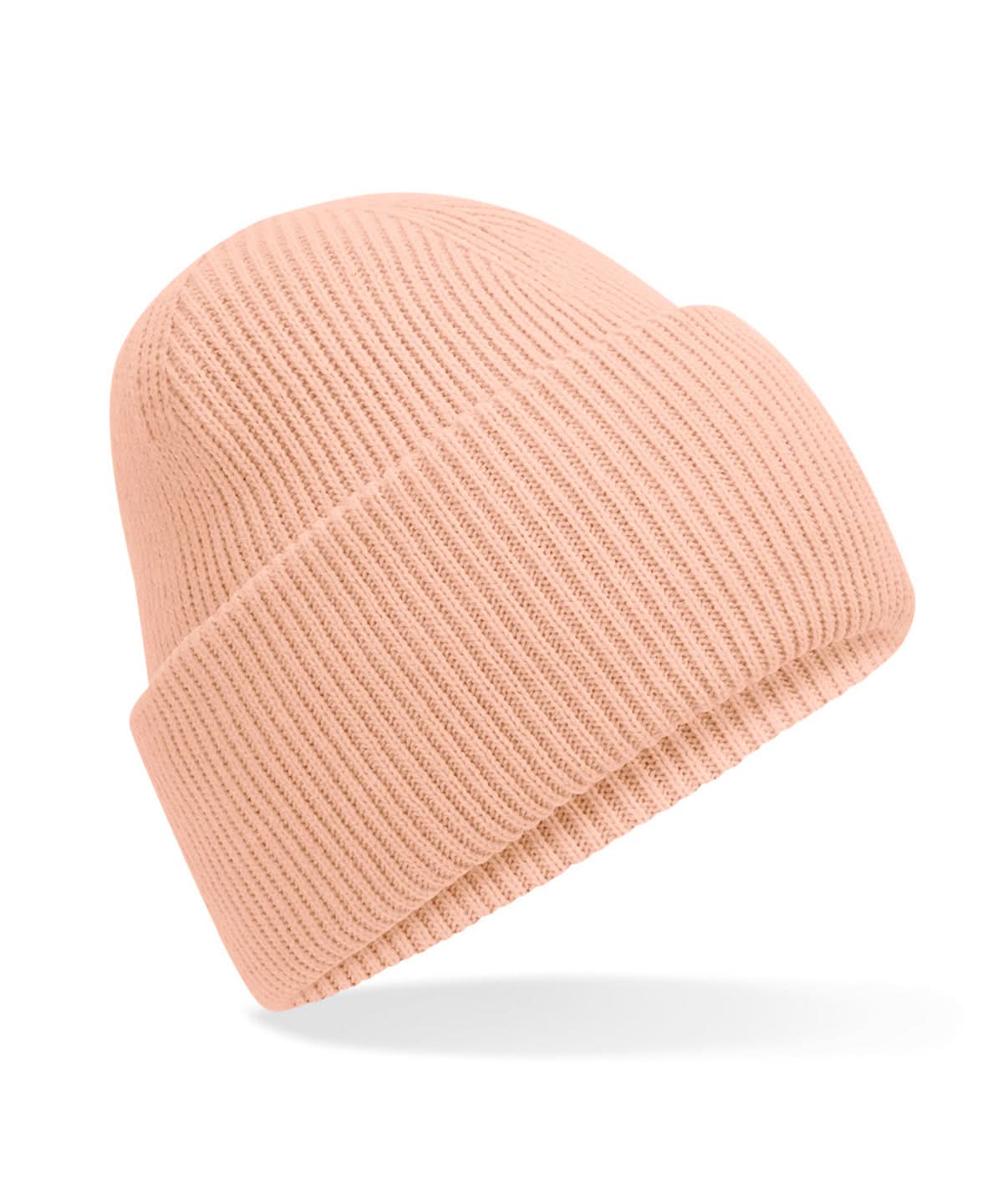 Beechfield Classic engineered deep cuffed beanie B385R - Peach One size - Customisable Beanies