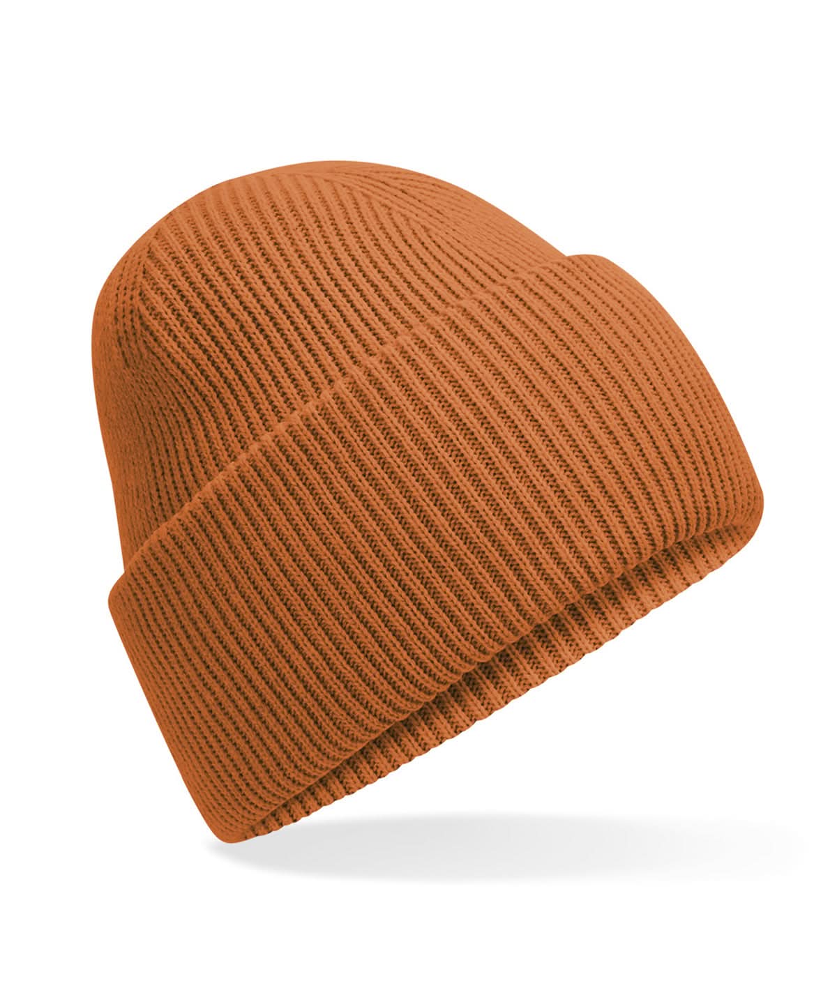 Beechfield Classic engineered deep cuffed beanie B385R - Pumpkin One size - Customisable Beanies