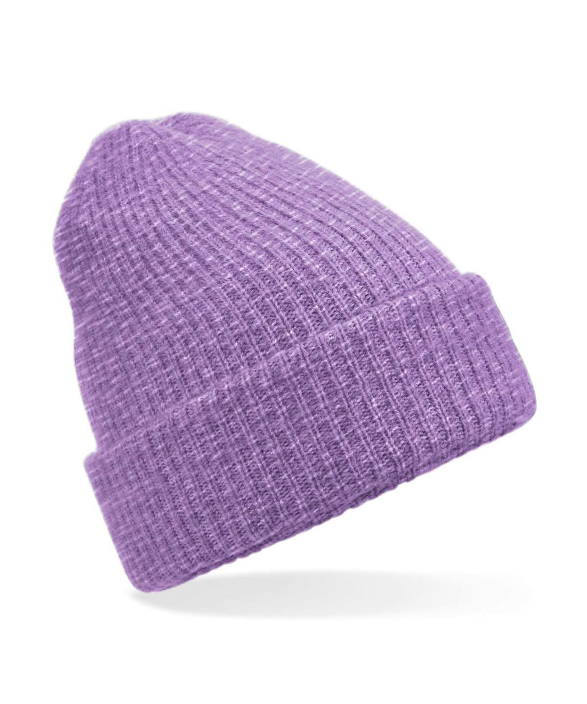 Beechfield Colour pop beanie B396R - Bright Lavender One size - Customisable Beanies