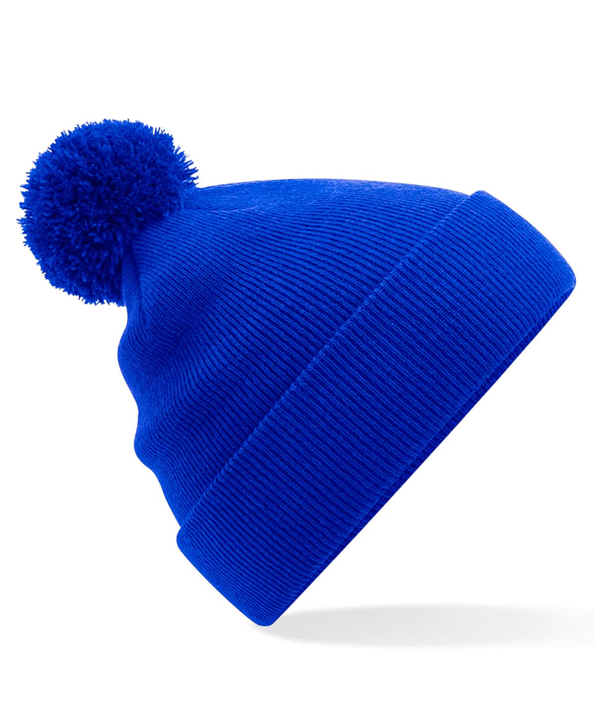 Beechfield Junior original pom pom beanie B426B - Bright Royal One size - Customisable Beanies