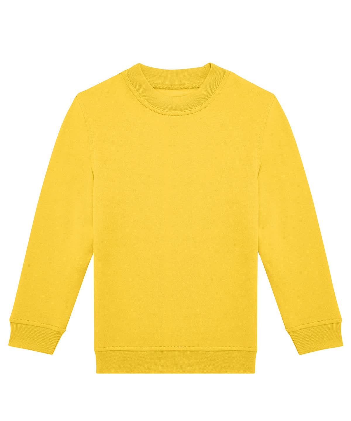 B&C Collection ID332 crew kids B430B - Pop Yellow - Customisable Sweatshirts