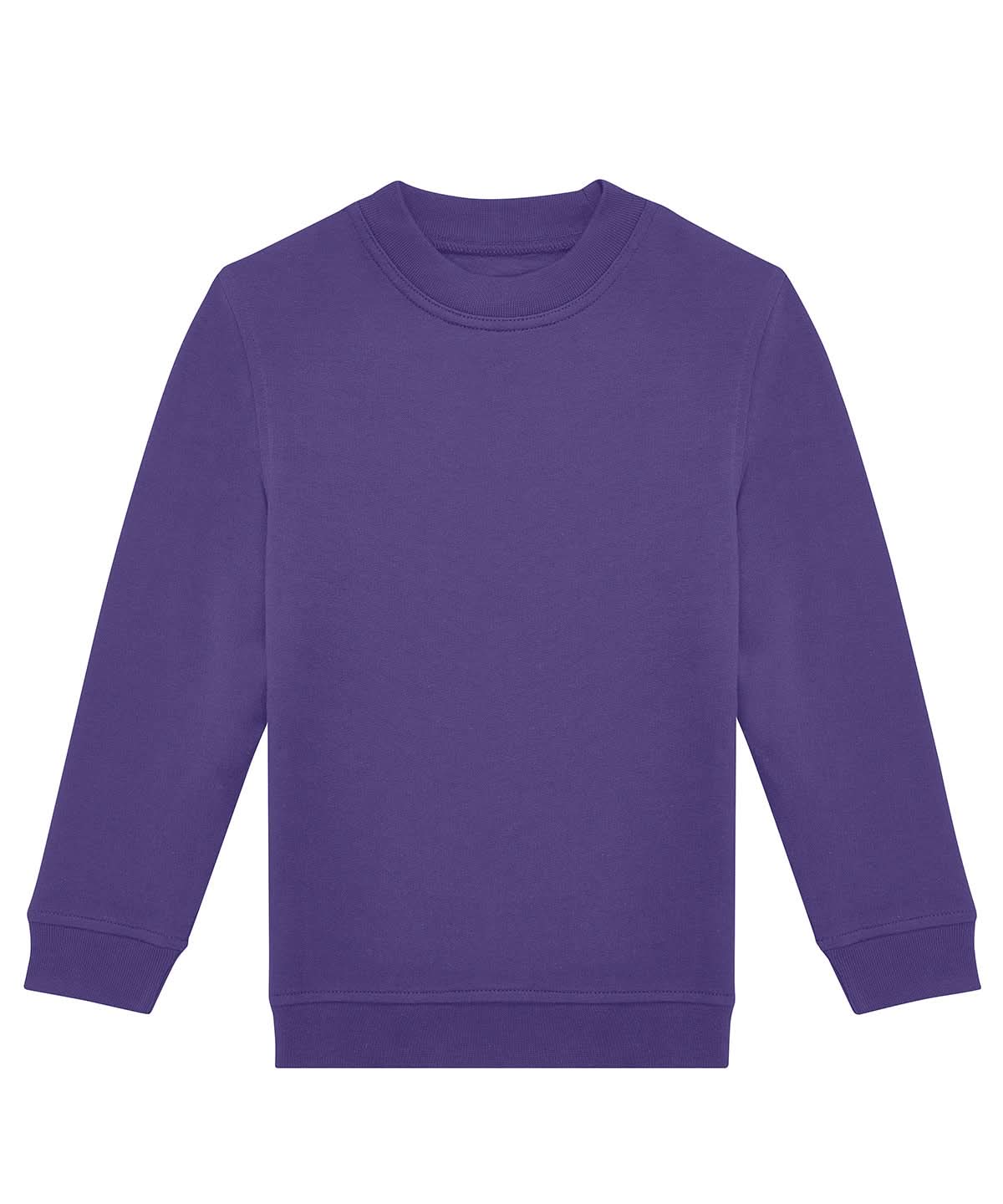 B&C Collection ID332 crew kids B430B - Radiant Purple - Customisable Sweatshirts
