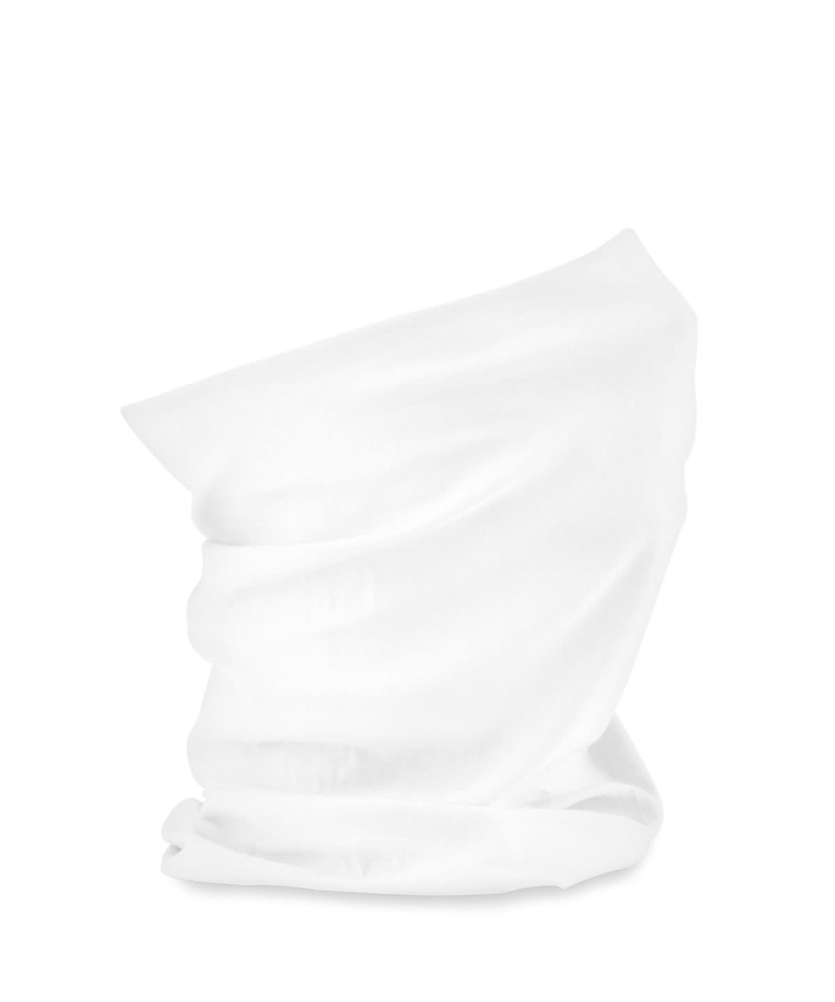Beechfield Junior Morf premium antibacterial 3 pack B910B - White One size - Customisable Snoods