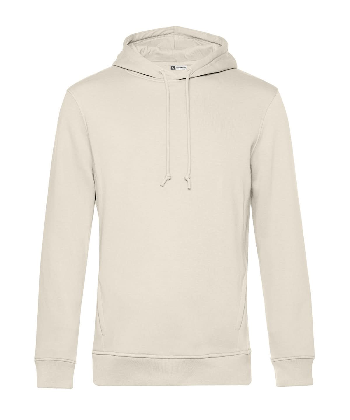 B&C Collection Inspire Hooded Off White BA001 - Off White - Customisable Hoodies