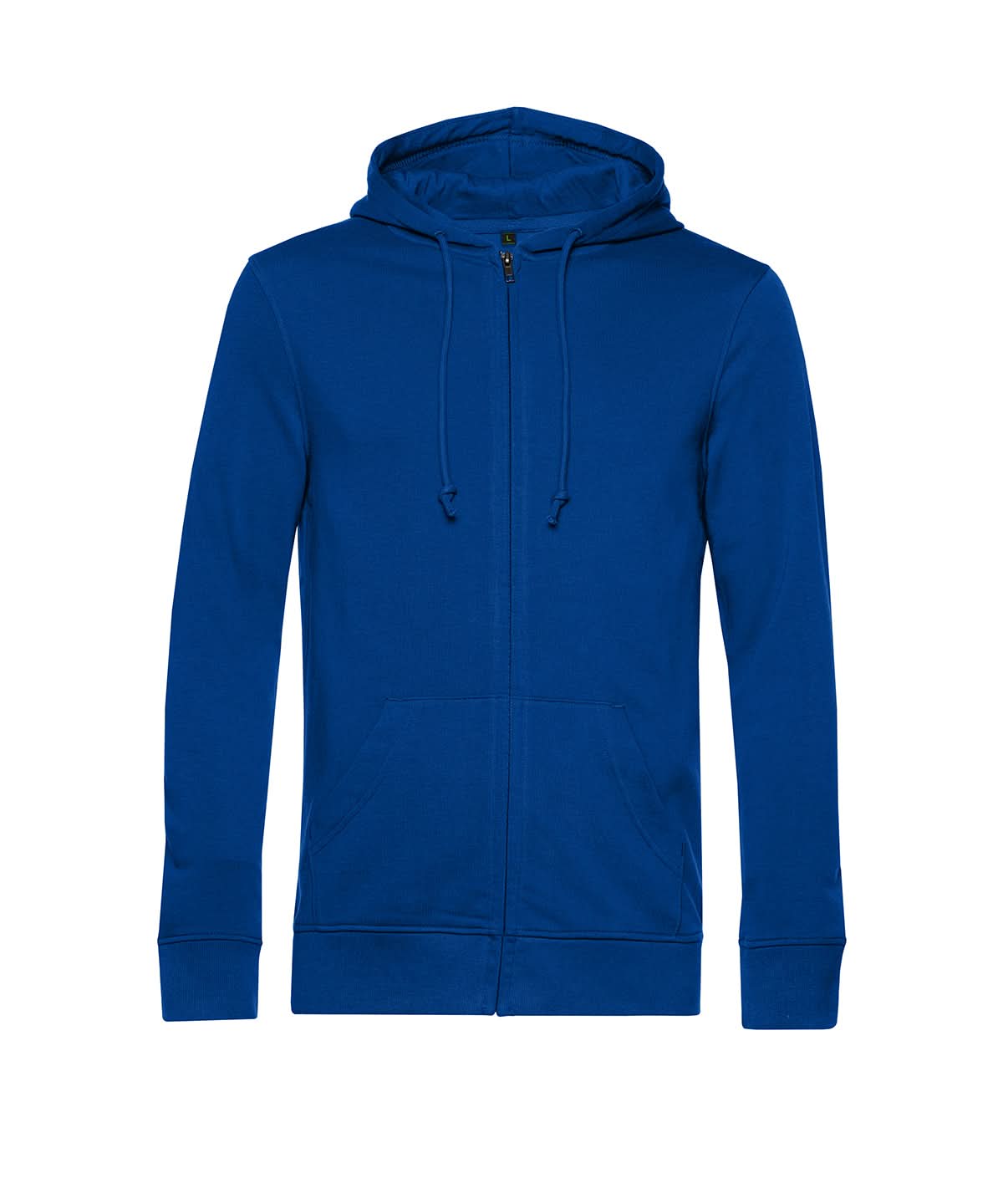 B&C Collection Inspire Zipped Hood BA002 - Royal - Customisable Hoodies