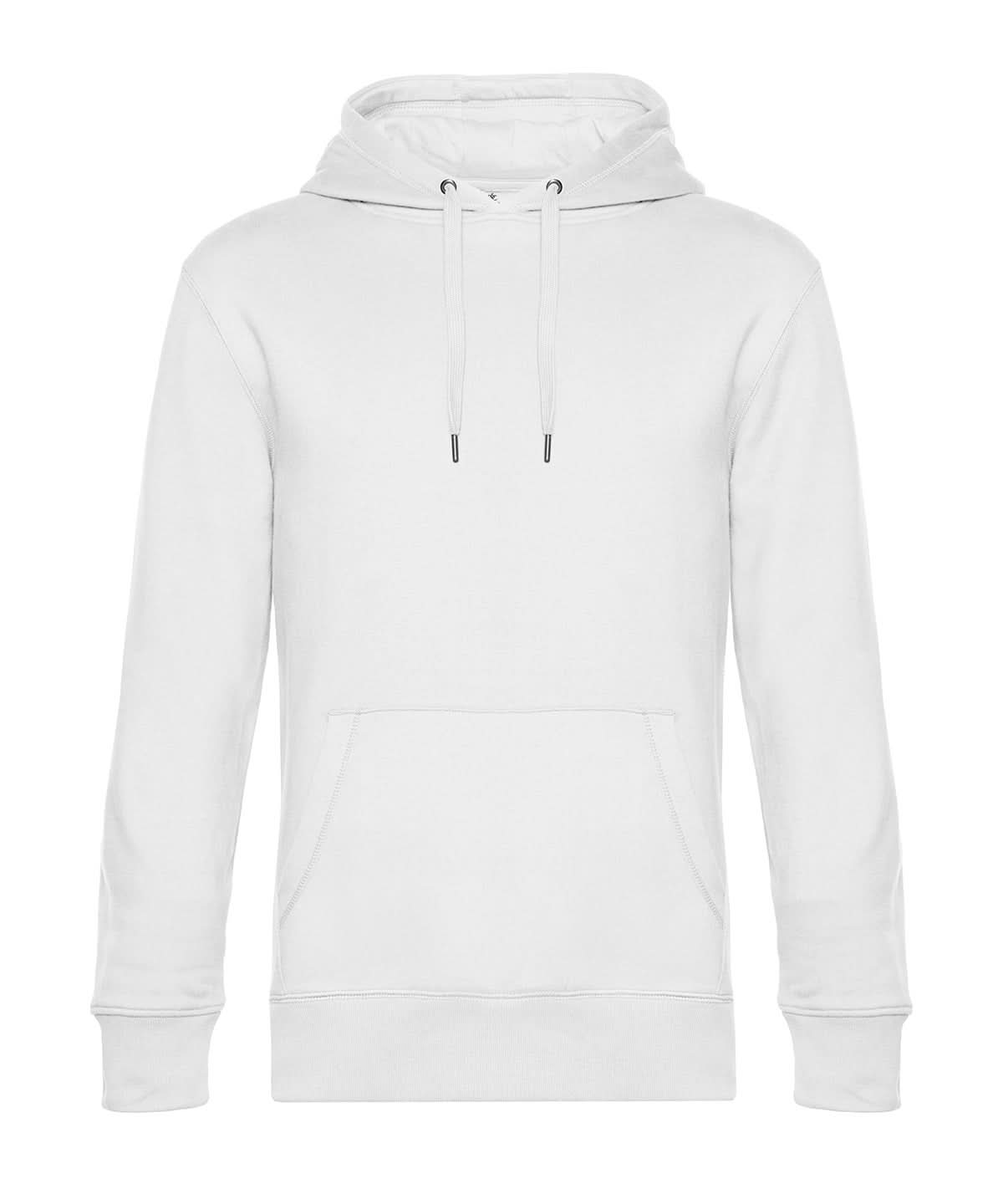 B&C Collection KING Hooded White BA011 - White - Customisable Hoodies
