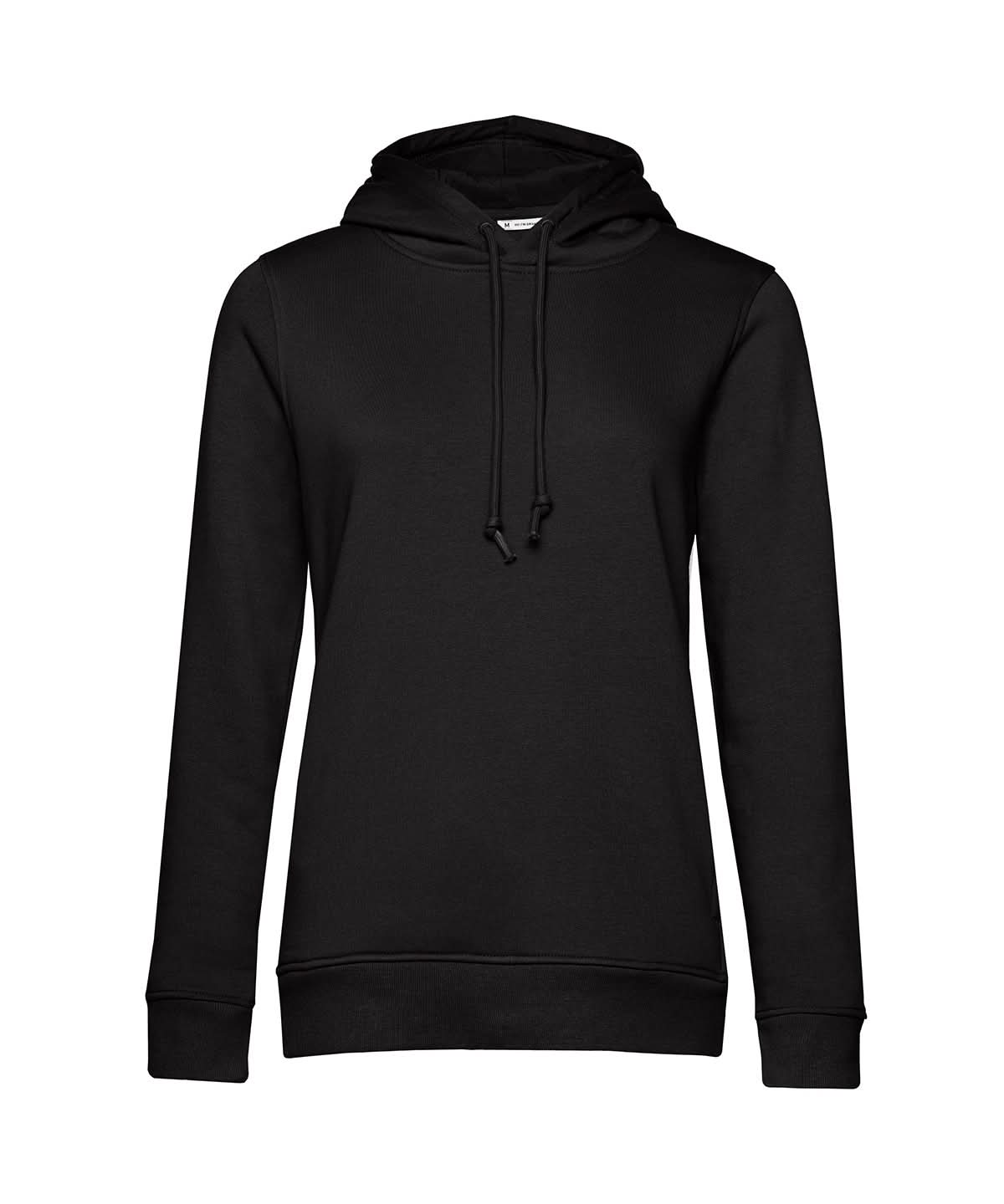B&C Collection Inspire Hooded women BA01F - Black Pure - Customisable Hoodies