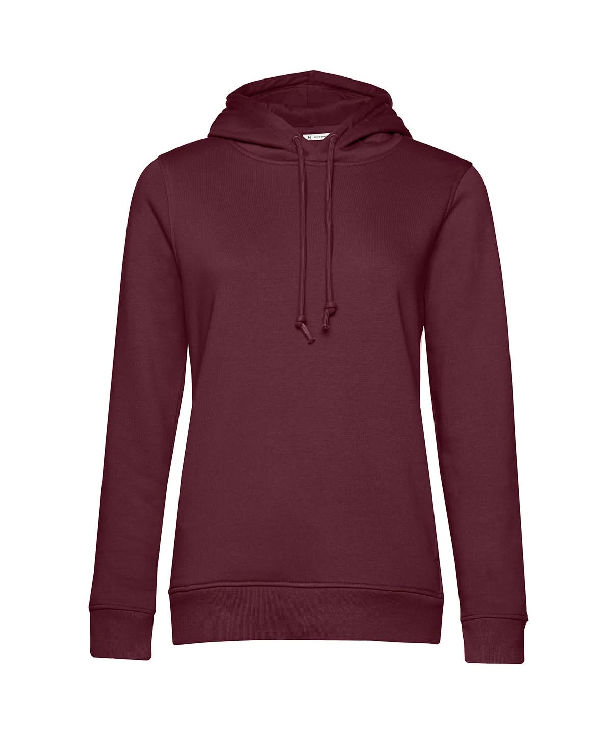 B&C Collection Inspire Hooded women BA01F - Burgundy - Customisable Hoodies