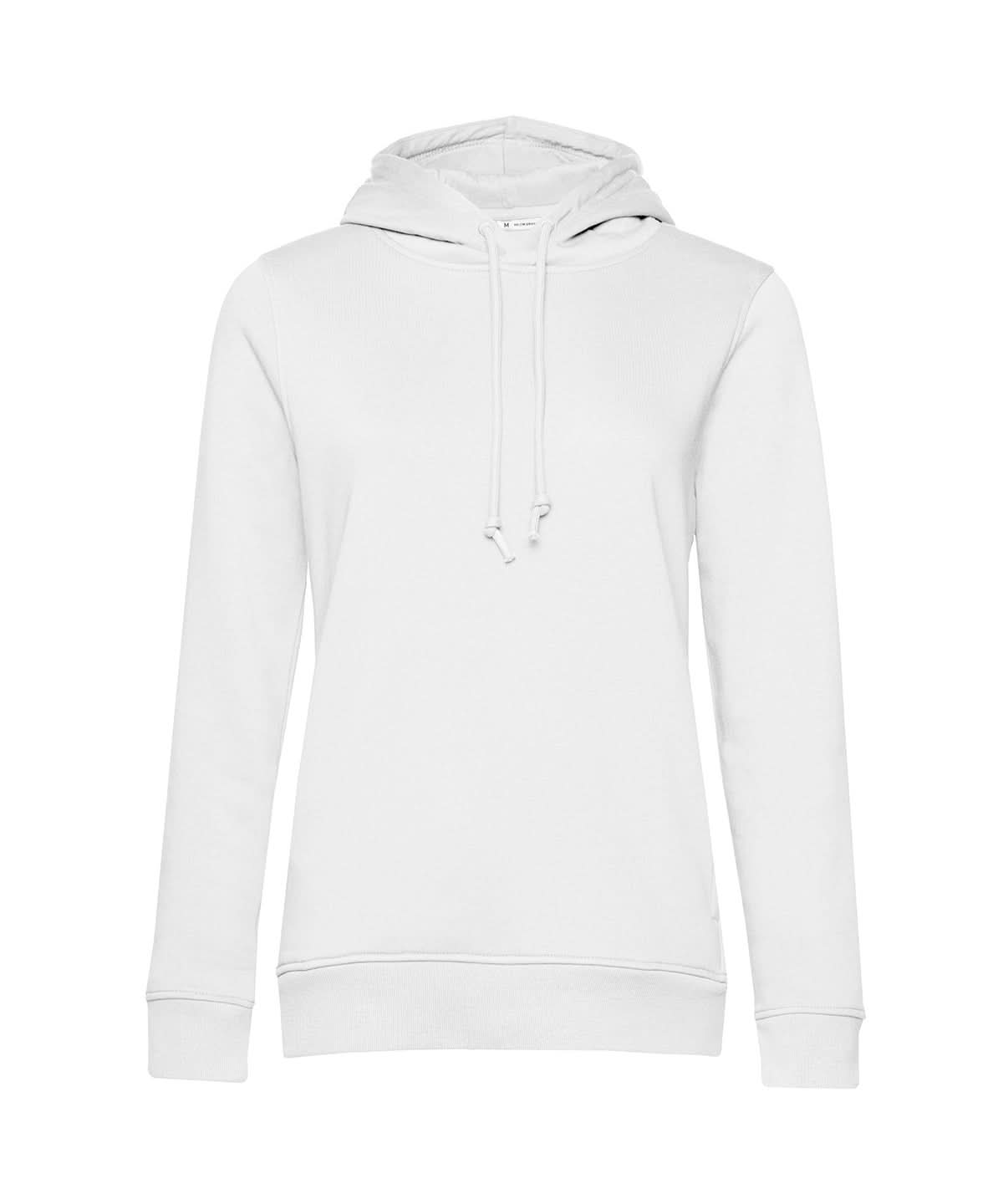 B&C Collection Inspire Hooded women BA01F - White - Customisable Hoodies