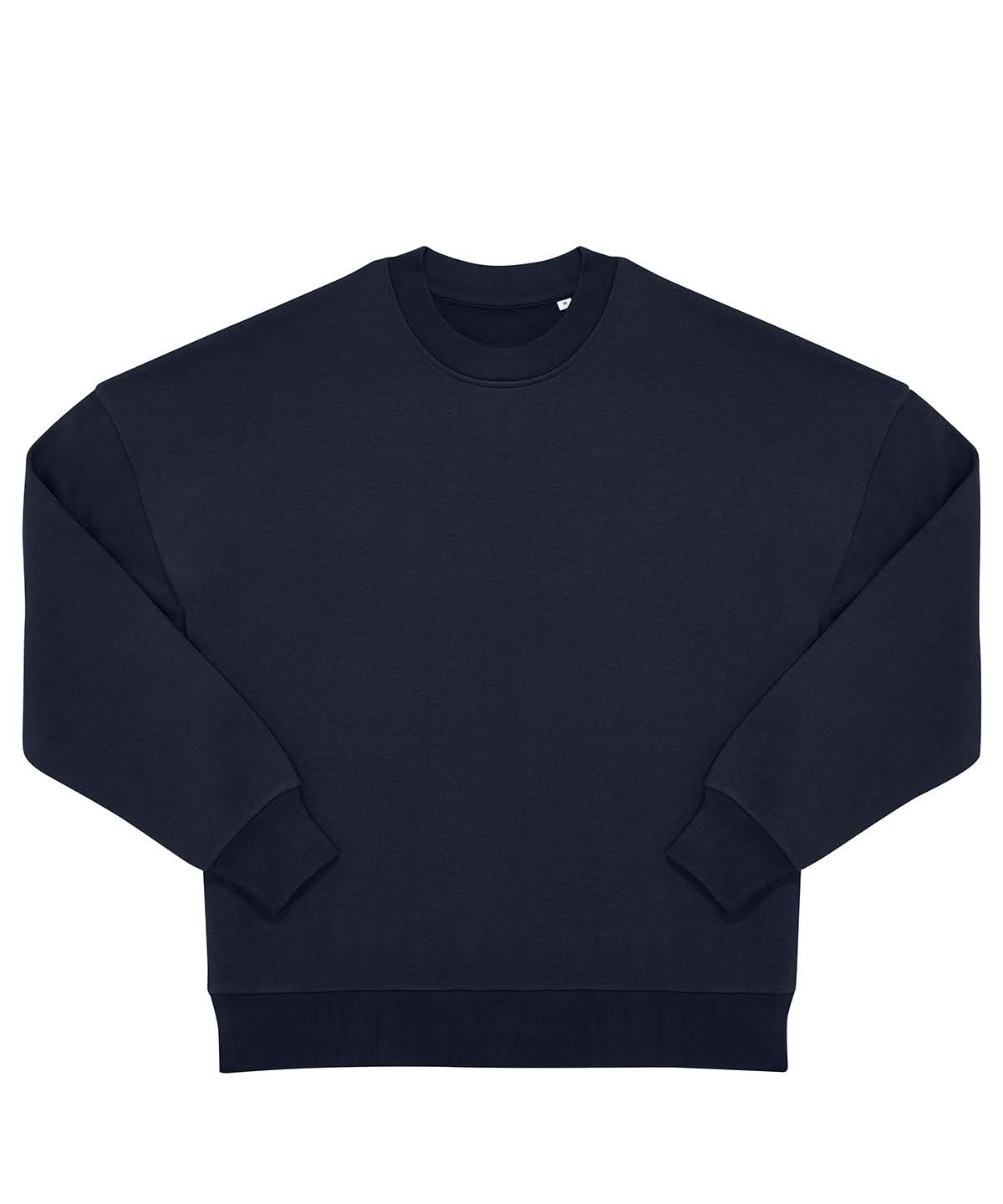 B&C Collection Influence crew BA033 - Navy - Customisable Sweatshirts