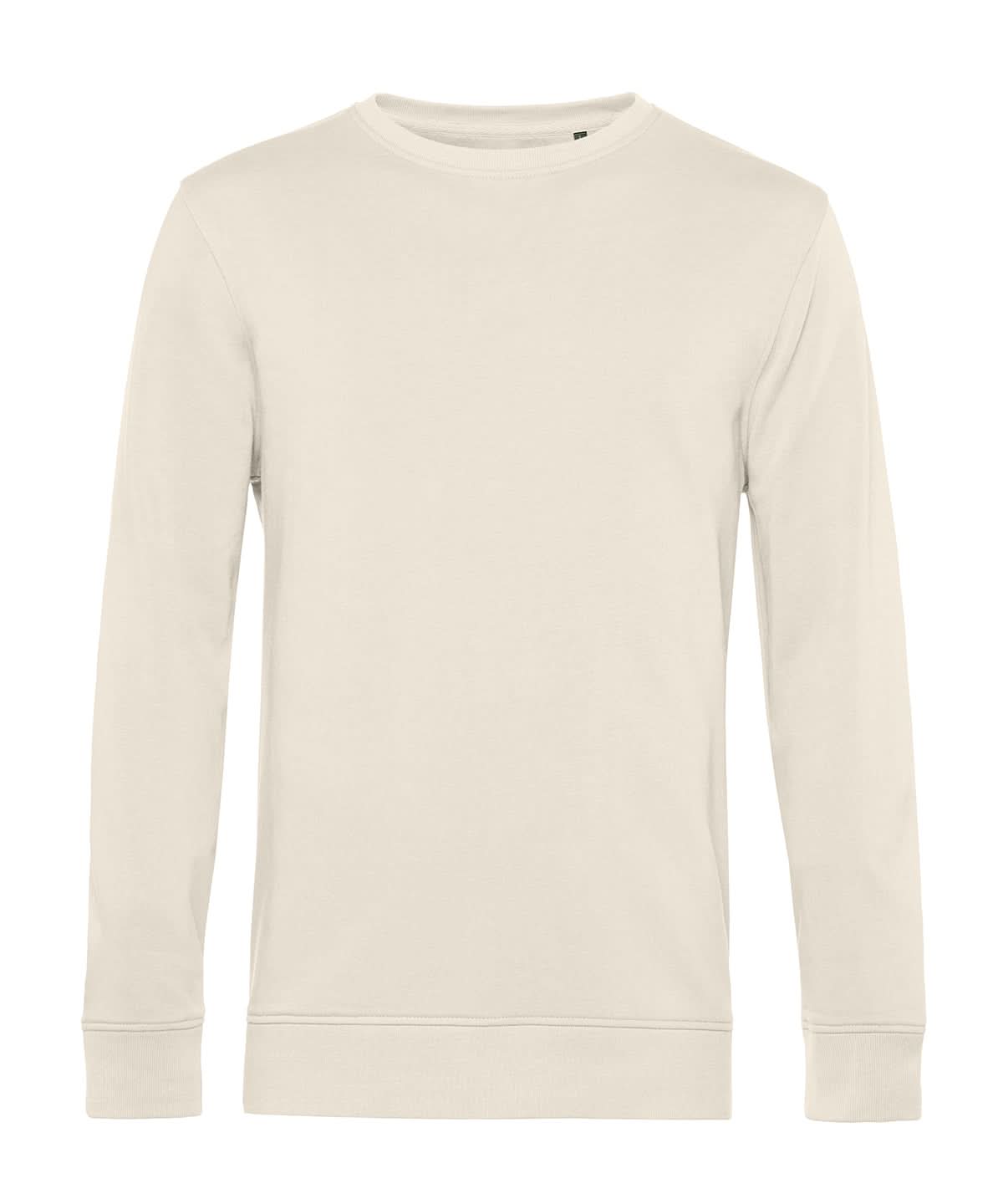 B&C Collection Inspire crew neck BA266 - Off White - Customisable Sweatshirts