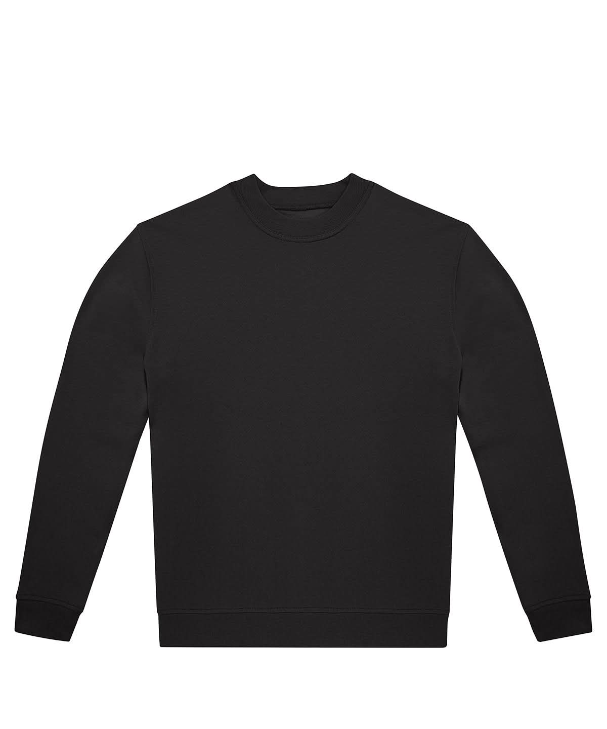 B&C Collection ID222 crew BA433 - Black - Customisable Sweatshirts