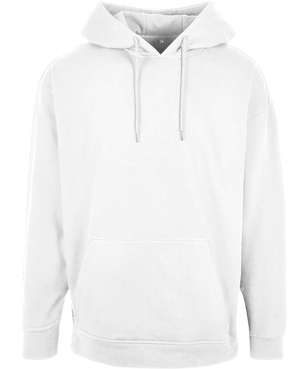 Build Your Brand Basic BYB Basic oversize hoodie White BB006 - White - Customisable Hoodies