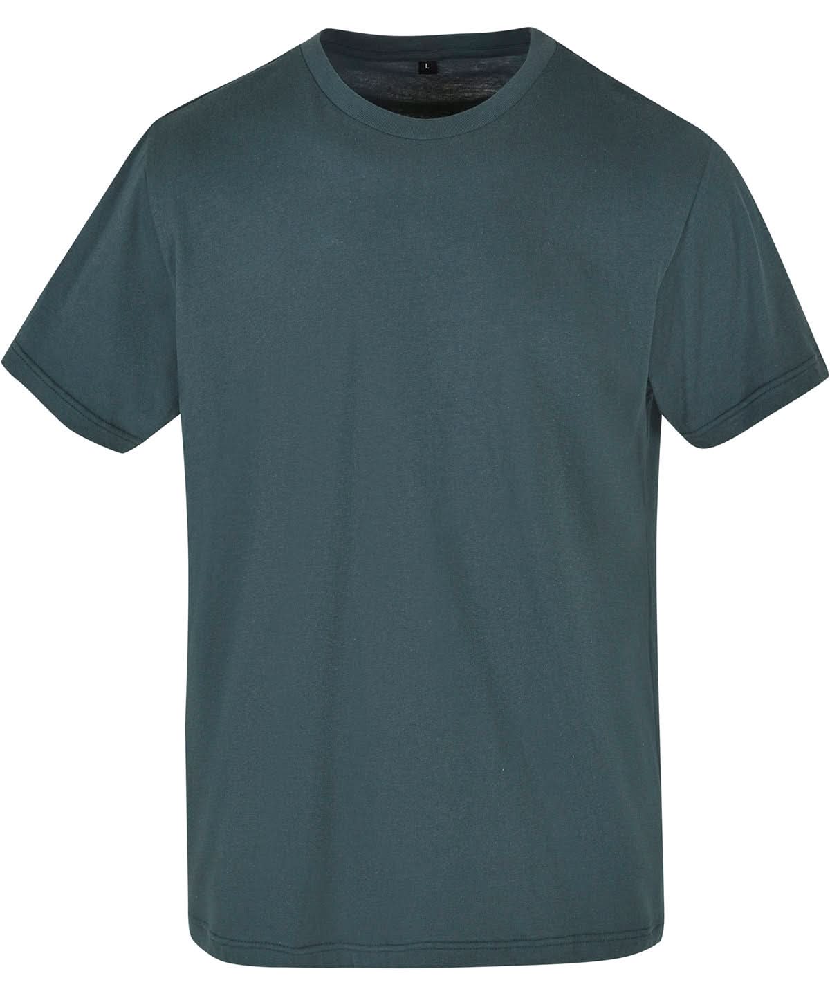 Build Your Brand Basic BYB Basic round neck tee Bottle Green BB010 - Bottle Green - Customisable T-Shirts
