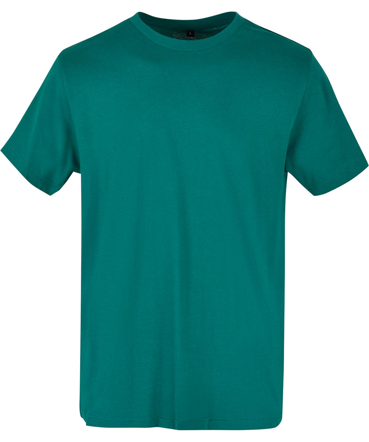 Build Your Brand Basic BYB Basic round neck tee Green BB010 - Green - Customisable T-Shirts