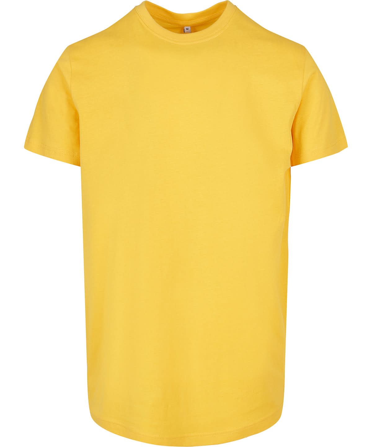 Build Your Brand Basic BYB Basic round neck tee Taxi Yellow BB010 - Taxi Yellow - Customisable T-Shirts