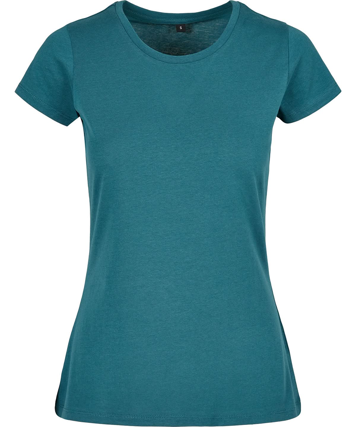 Build Your Brand Basic BYB Womens basic tee Teal BB012 - Teal - Customisable T-Shirts