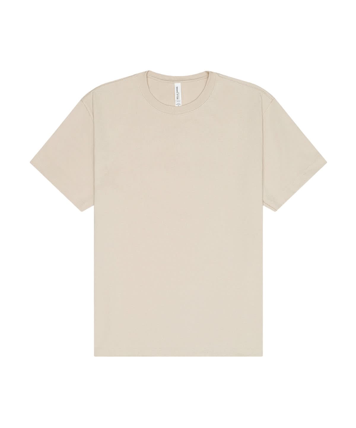 Bella Canvas Unisex short sleeve heavy tee BE150 - Dust - Customisable T-Shirts