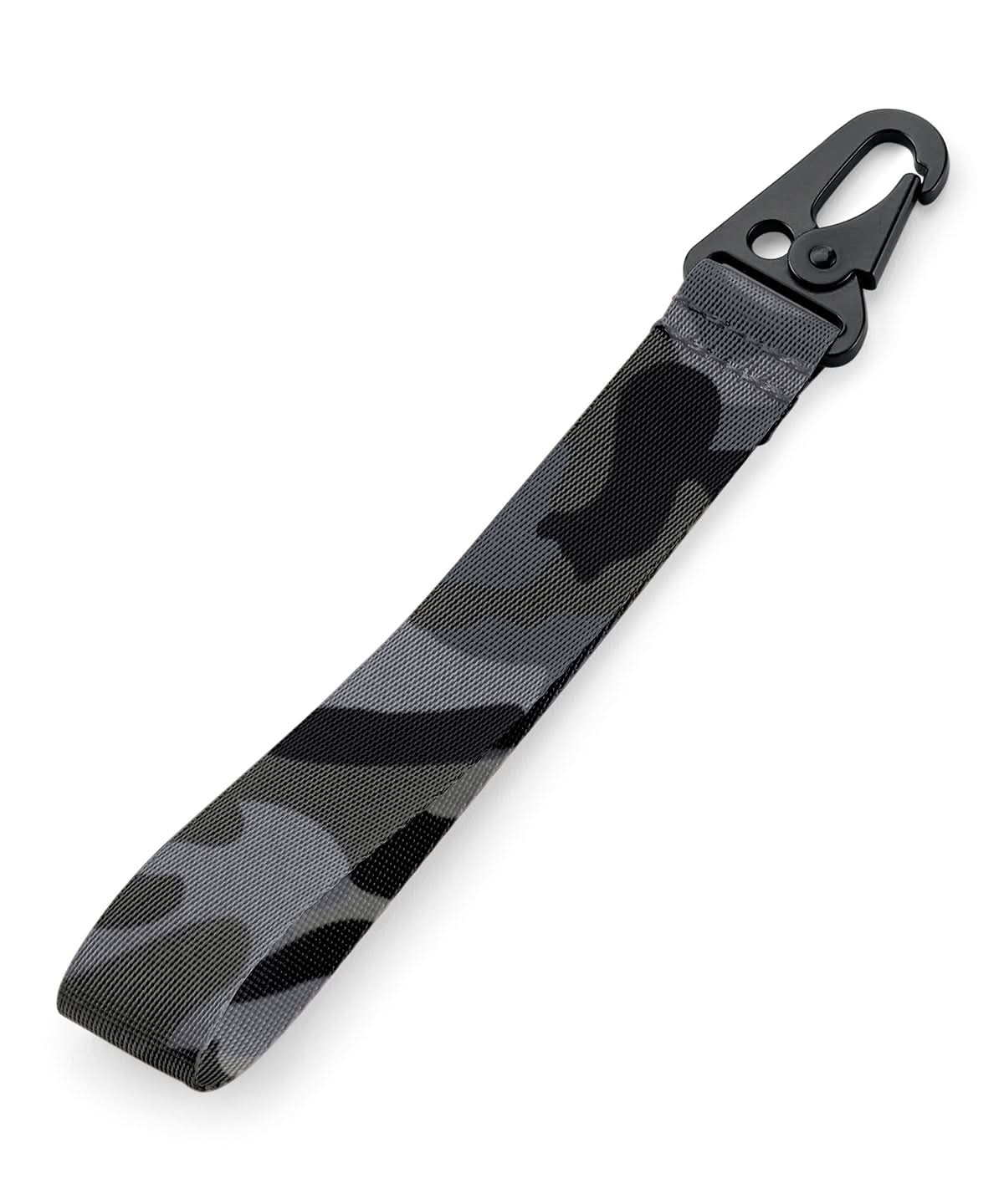 Bagbase Brandable key clip BG100 - Midnight Camo One size - Customisable Keyrings