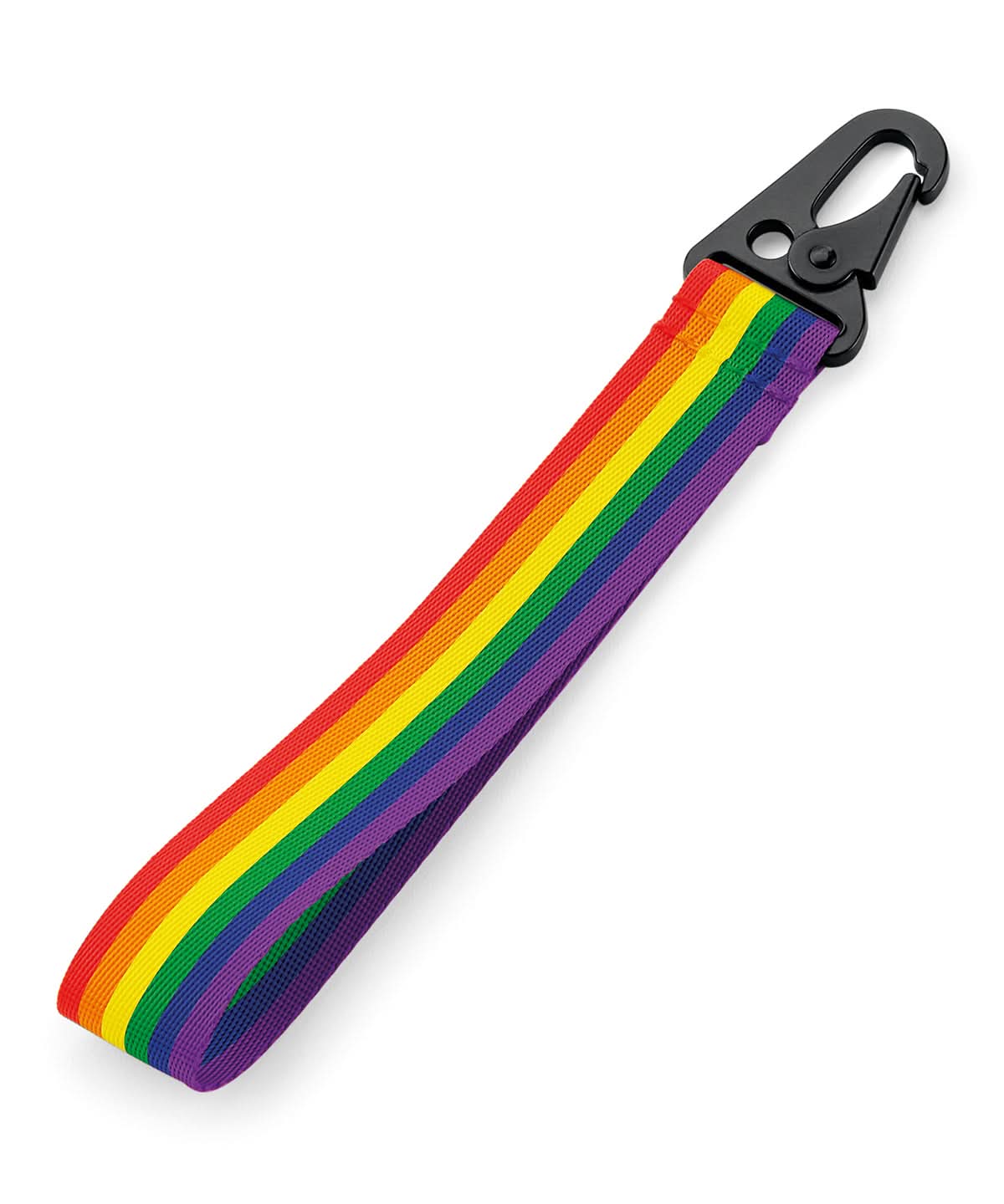 Bagbase Brandable key clip BG100 - Rainbow One size - Customisable Keyrings