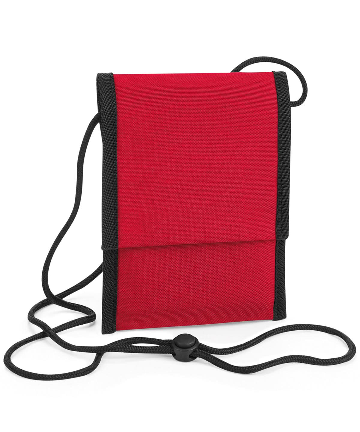 Bagbase Recycled cross body pouch BG283 - Classic Red One size - Customisable Bags