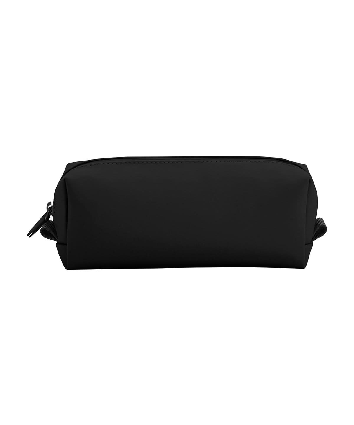 Bagbase Matte PU mini accessory case BG329 - Black One size - Customisable Bags