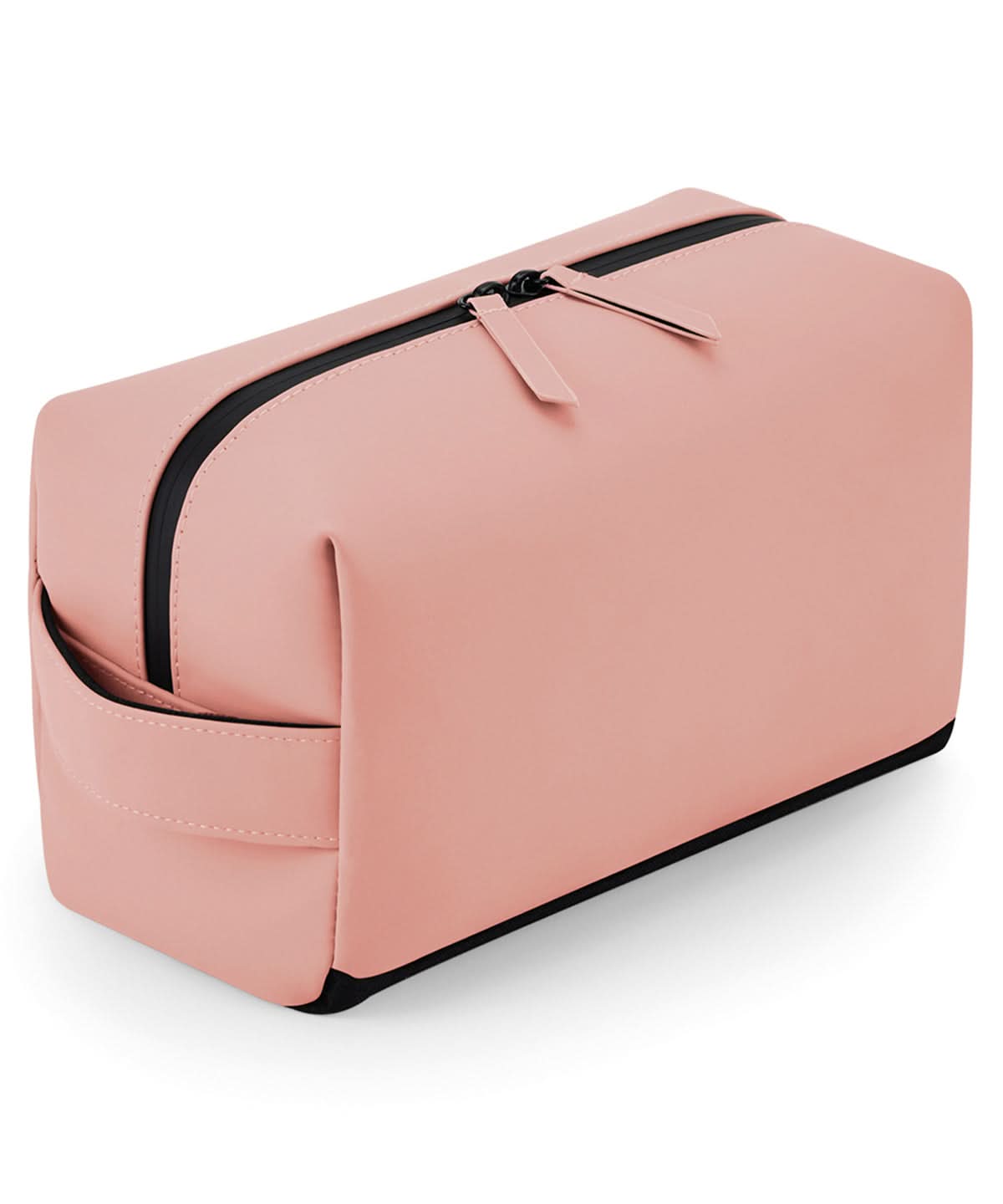 Bagbase Matte PU toiletryaccessory case BG332 - Nude Pink One size - Customisable Bags
