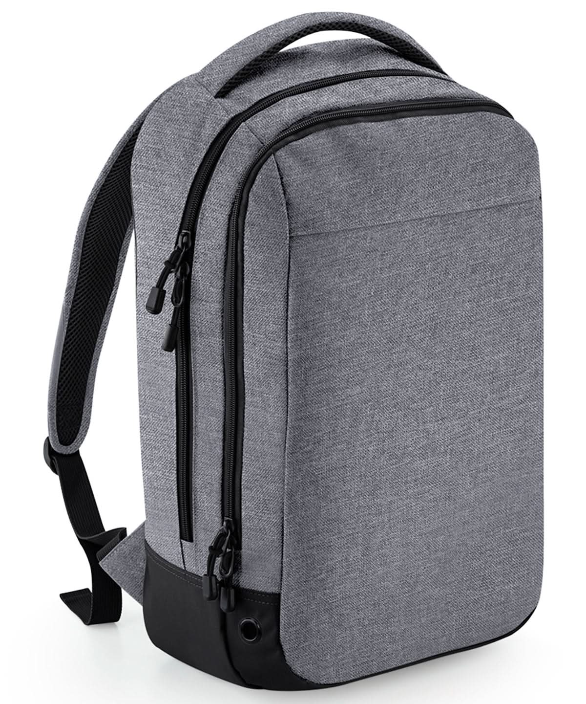 Bagbase Athleisure sports backpack BG545 - Grey Marl One size - Customisable Bags