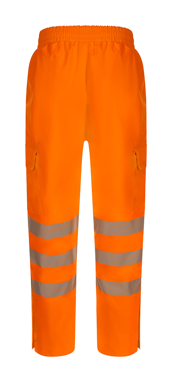 Beeswift Birkdale Hi Vis Waterproof Breathable Trousers - - Customisable Trousers