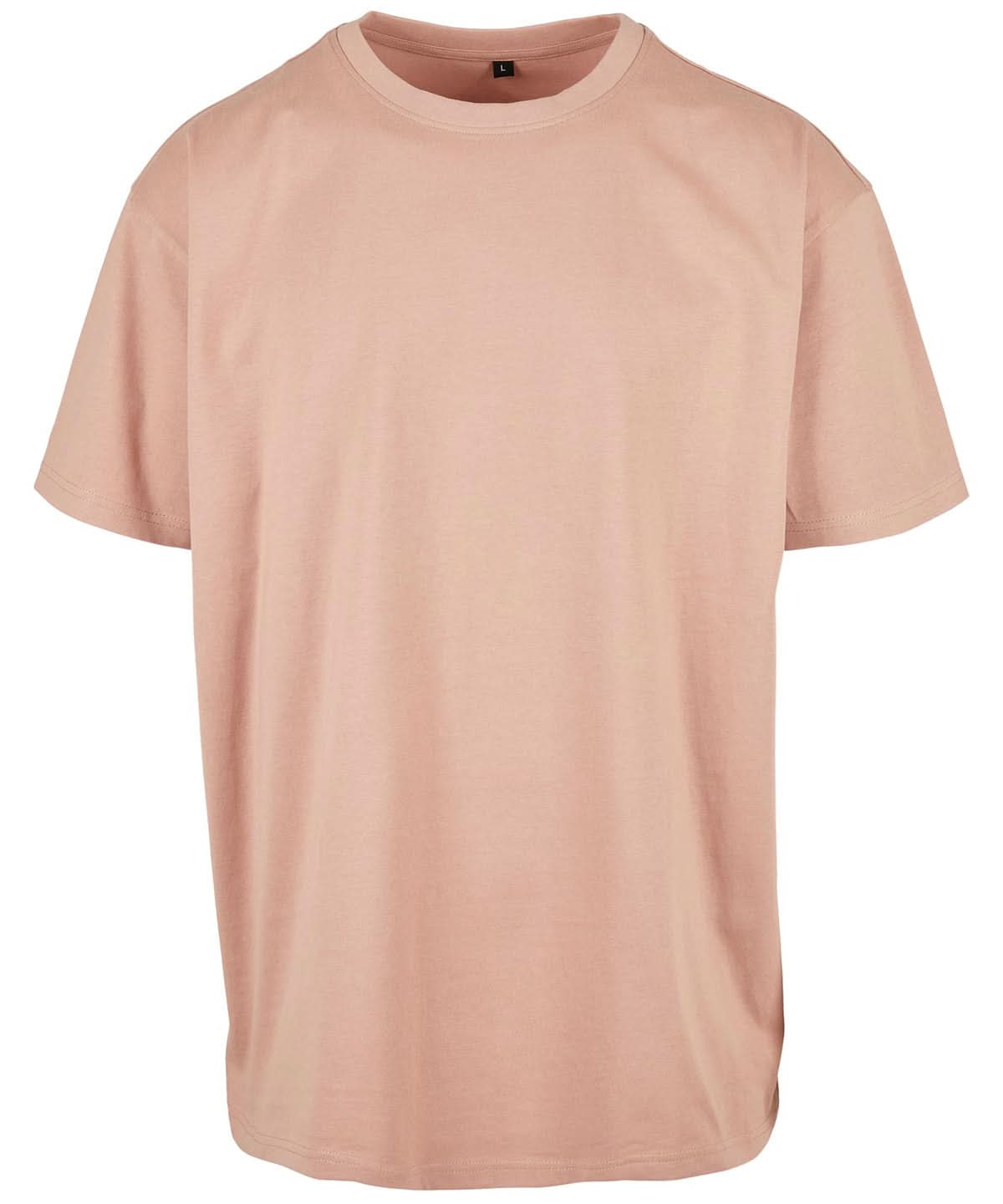 Build Your Brand BYB Heavy oversized tee Amber BY102 - Amber - Customisable T-Shirts