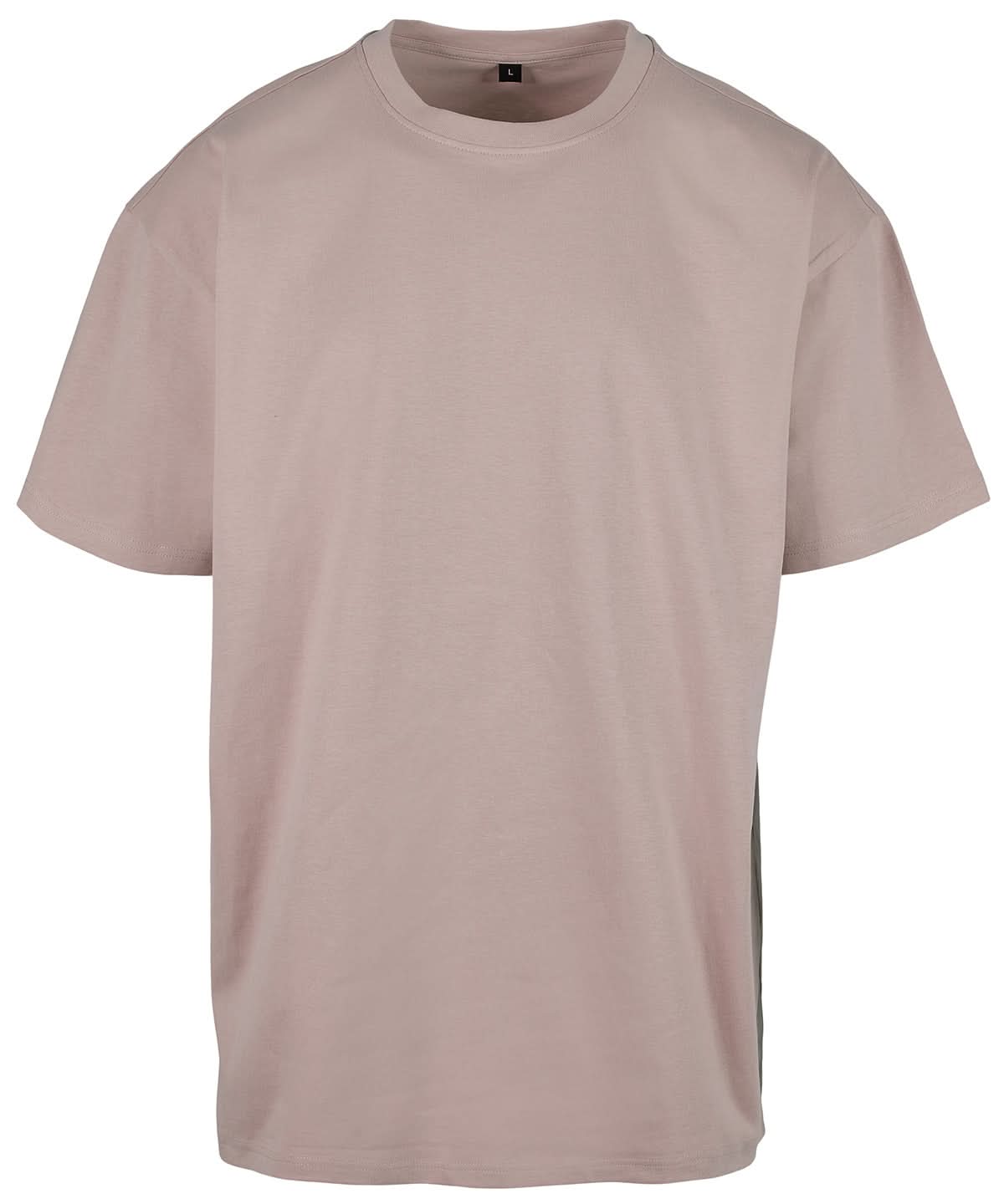 Build Your Brand BYB Heavy oversized tee Dusk Rose BY102 - Dusk Rose - Customisable T-Shirts