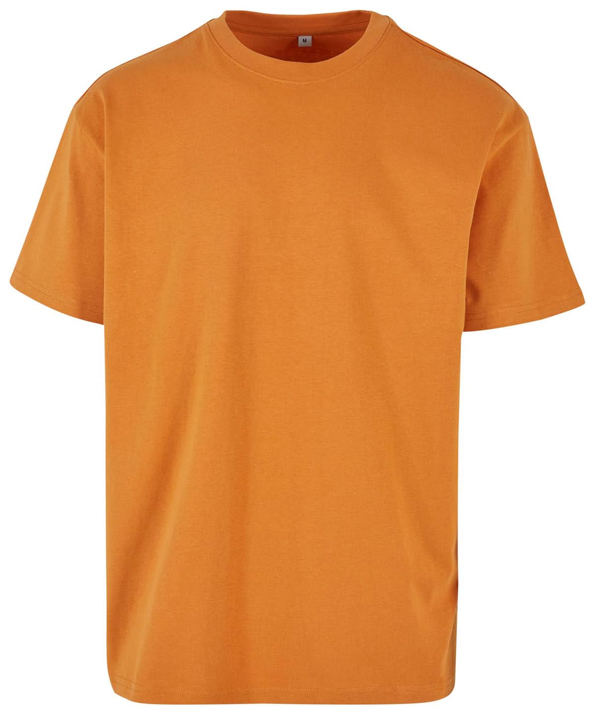 Build Your Brand BYB Heavy oversized tee Forgotten Orange BY102 - Forgotten Orange - Customisable T-Shirts