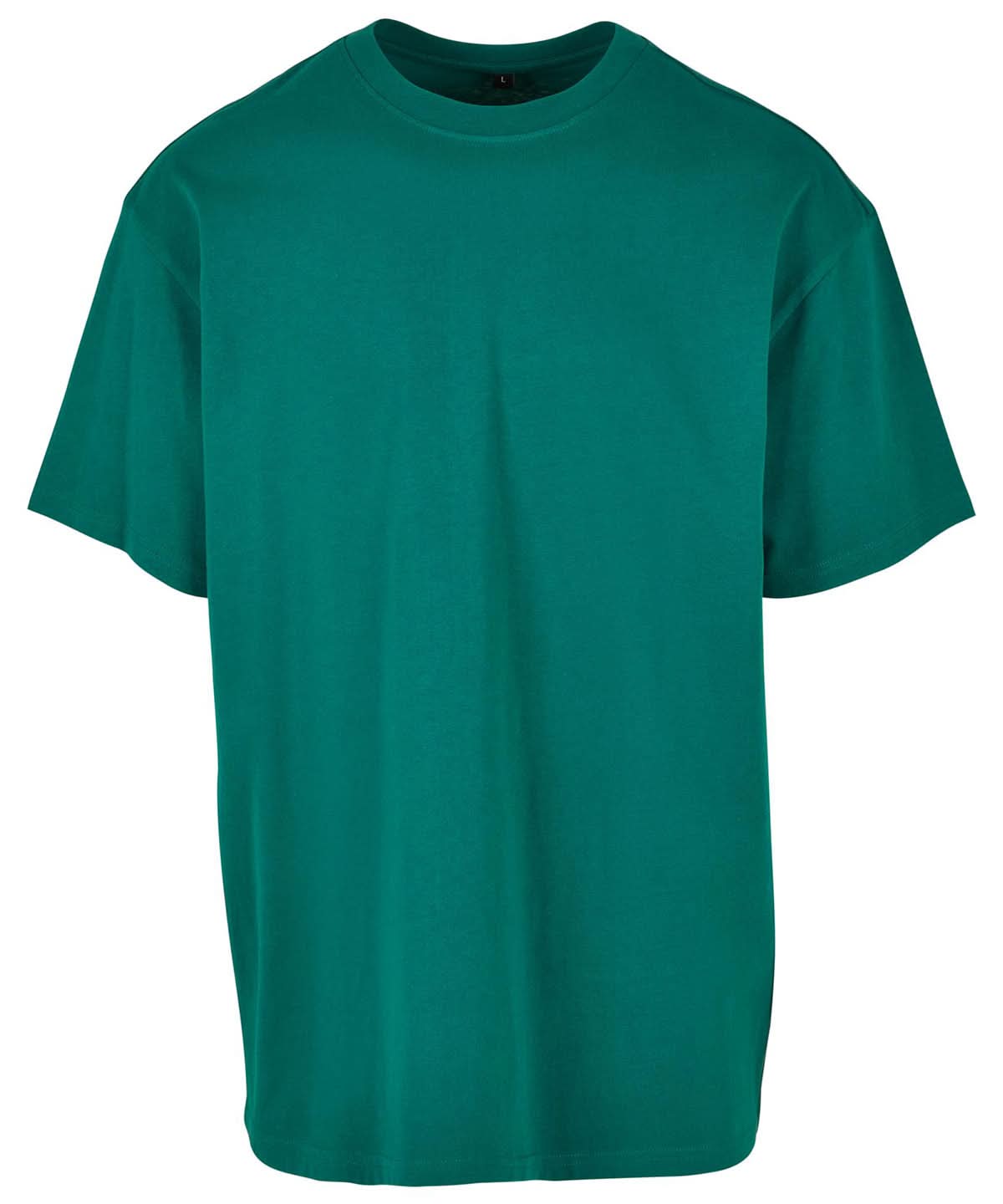 Build Your Brand BYB Heavy oversized tee Green BY102 - Green - Customisable T-Shirts