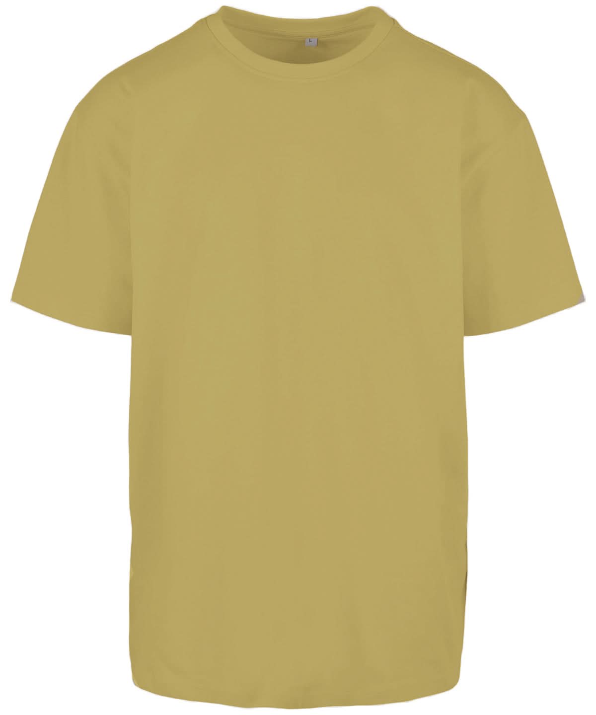 Build Your Brand BYB Heavy oversized tee Pale MoShort Sleeve BY102 - Pale Moss - Customisable T-Shirts