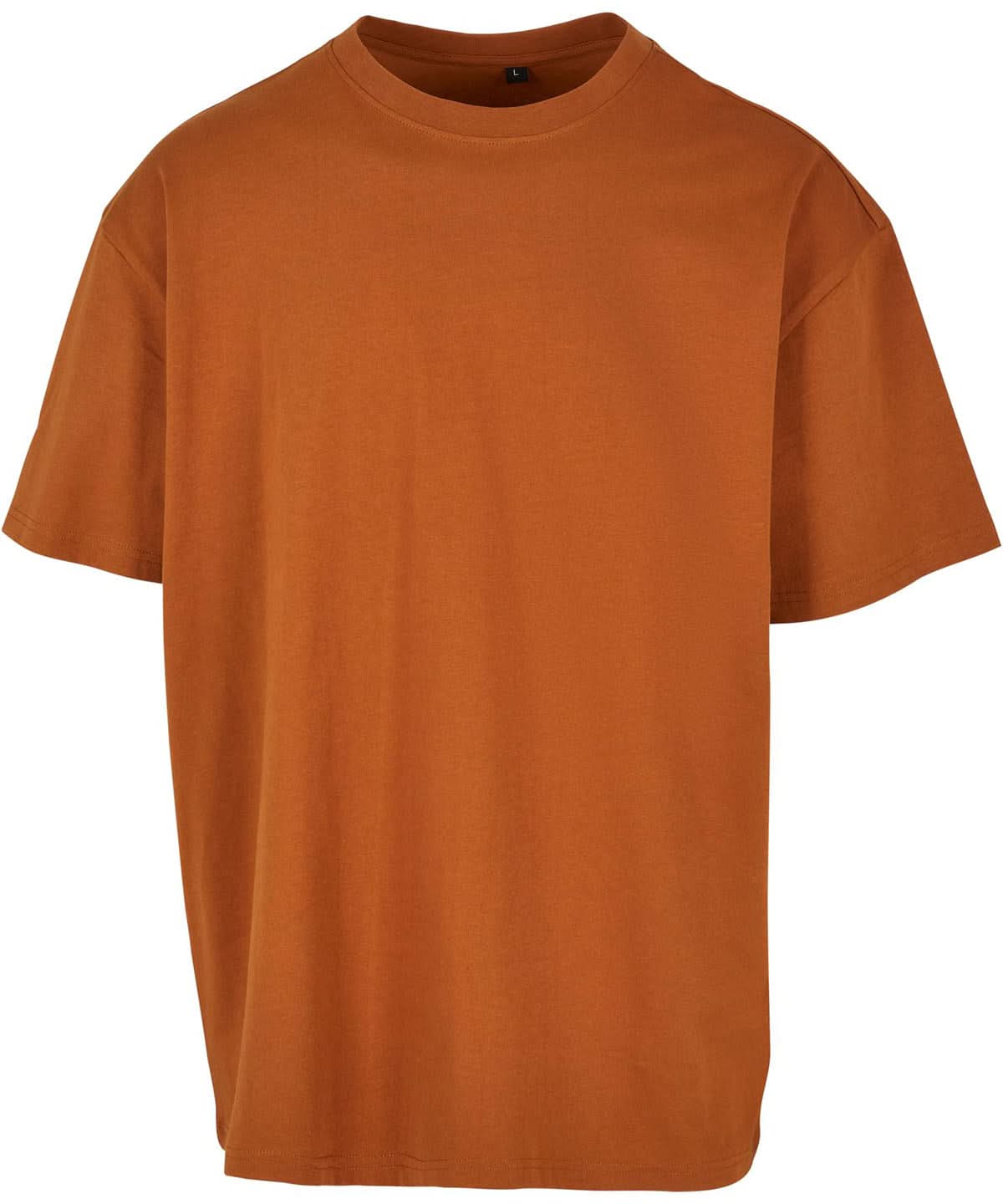 Build Your Brand BYB Heavy oversized tee Toffee BY102 - Toffee - Customisable T-Shirts