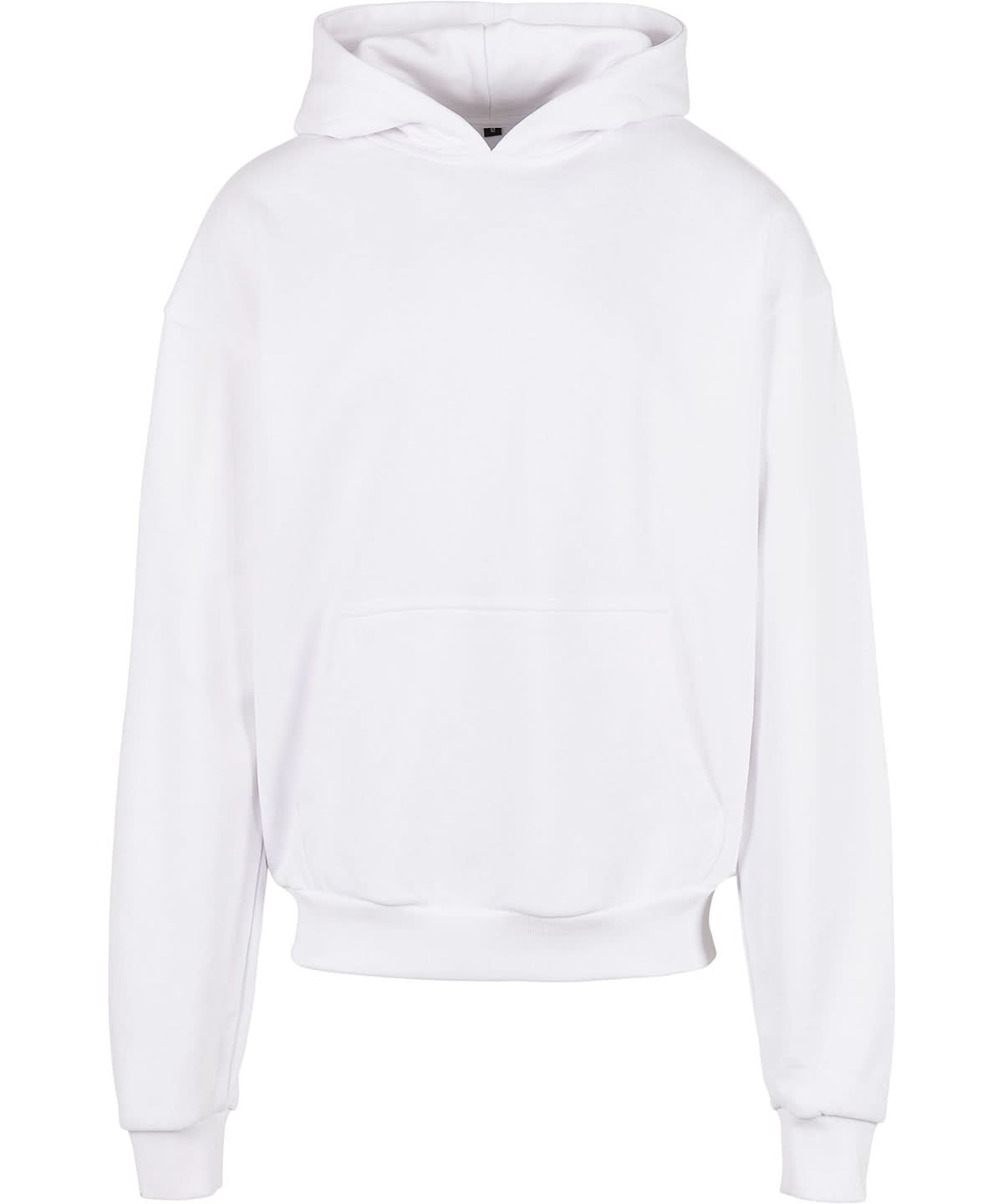 Build Your Brand BYB Ultra heavy hoodie White BY162 - White - Customisable Hoodies