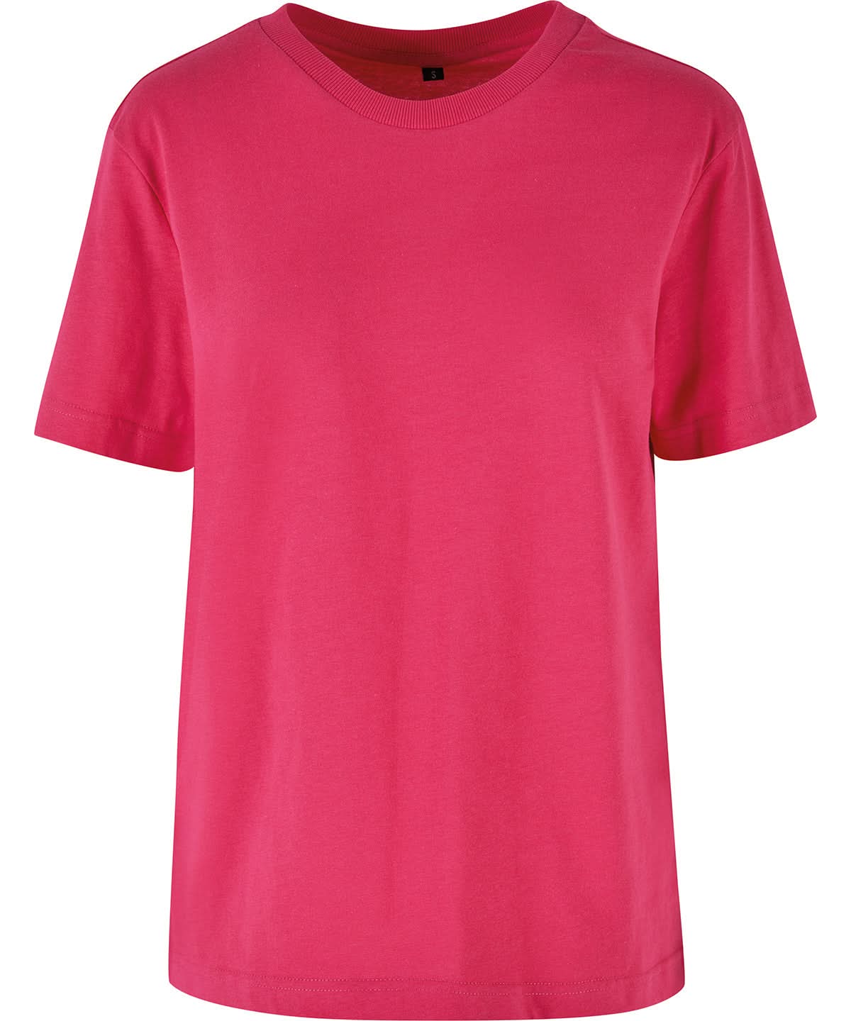 Build Your Brand BYB Womens everyday tee Hibiskus Pink BY211 - Hibiskus Pink - Customisable T-Shirts