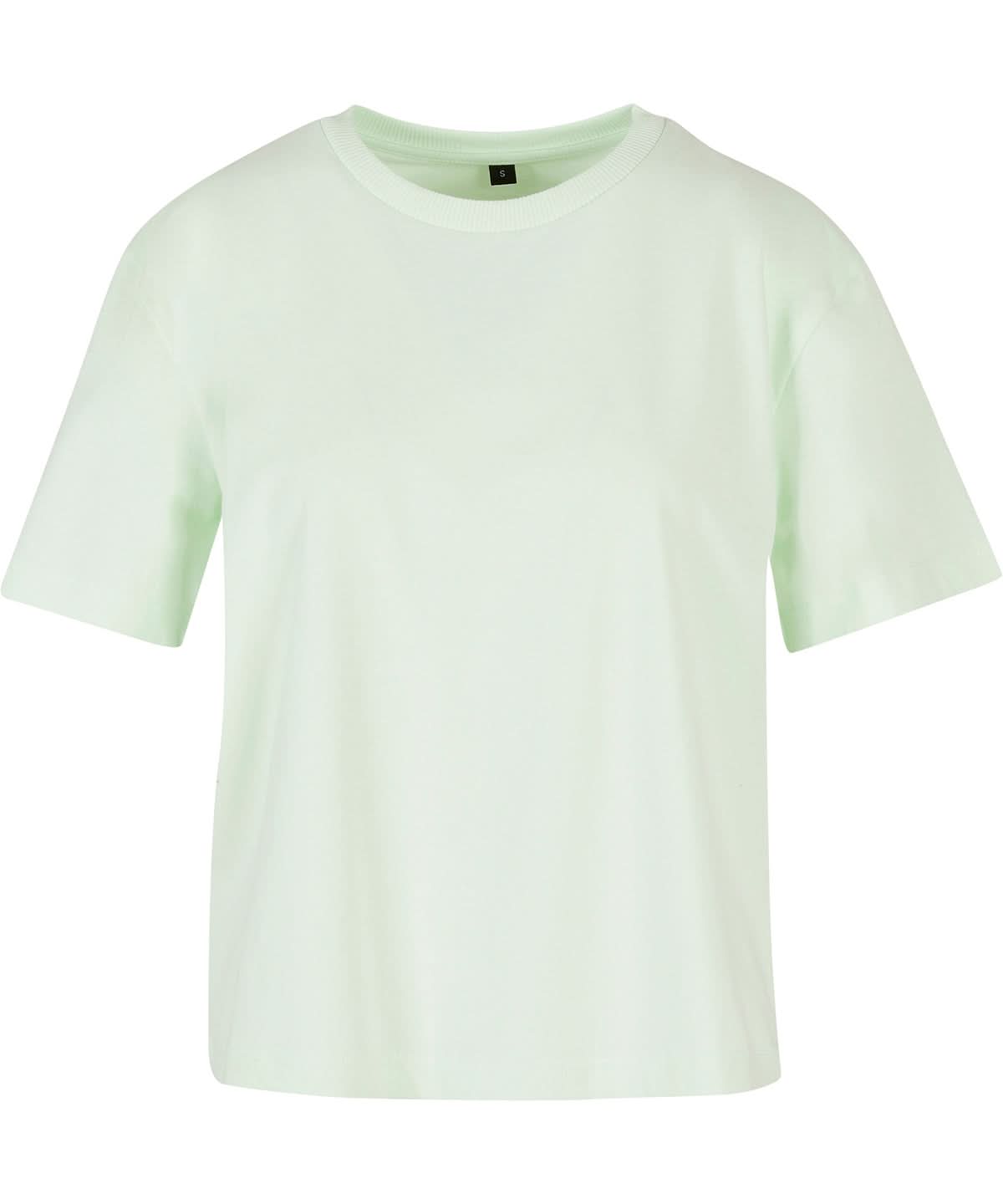 Build Your Brand BYB Womens everyday tee Light Mint BY211 - Light Mint - Customisable T-Shirts