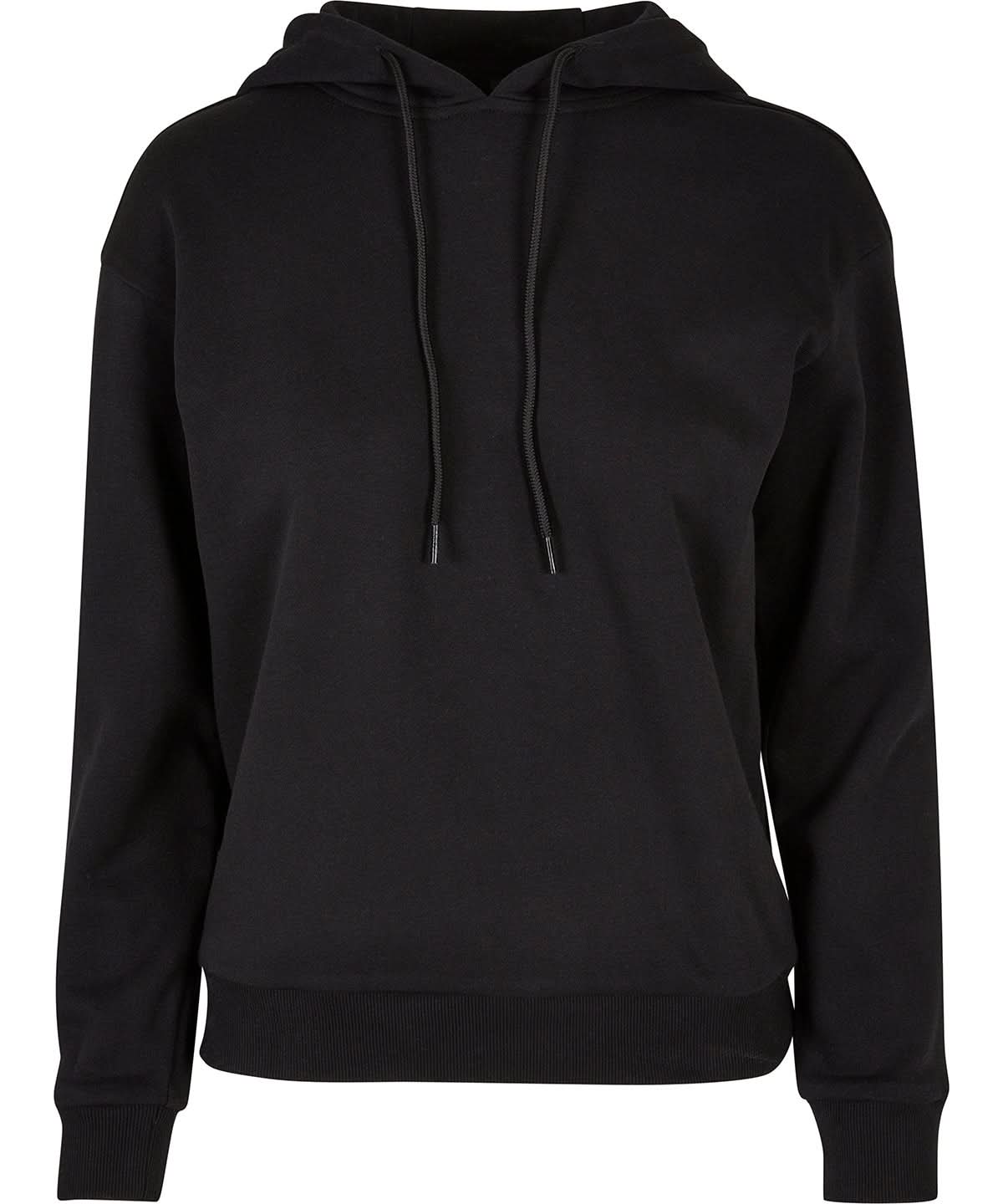 Build Your Brand BYB Womens everyday hoodie BY213 - Black - Customisable Hoodies