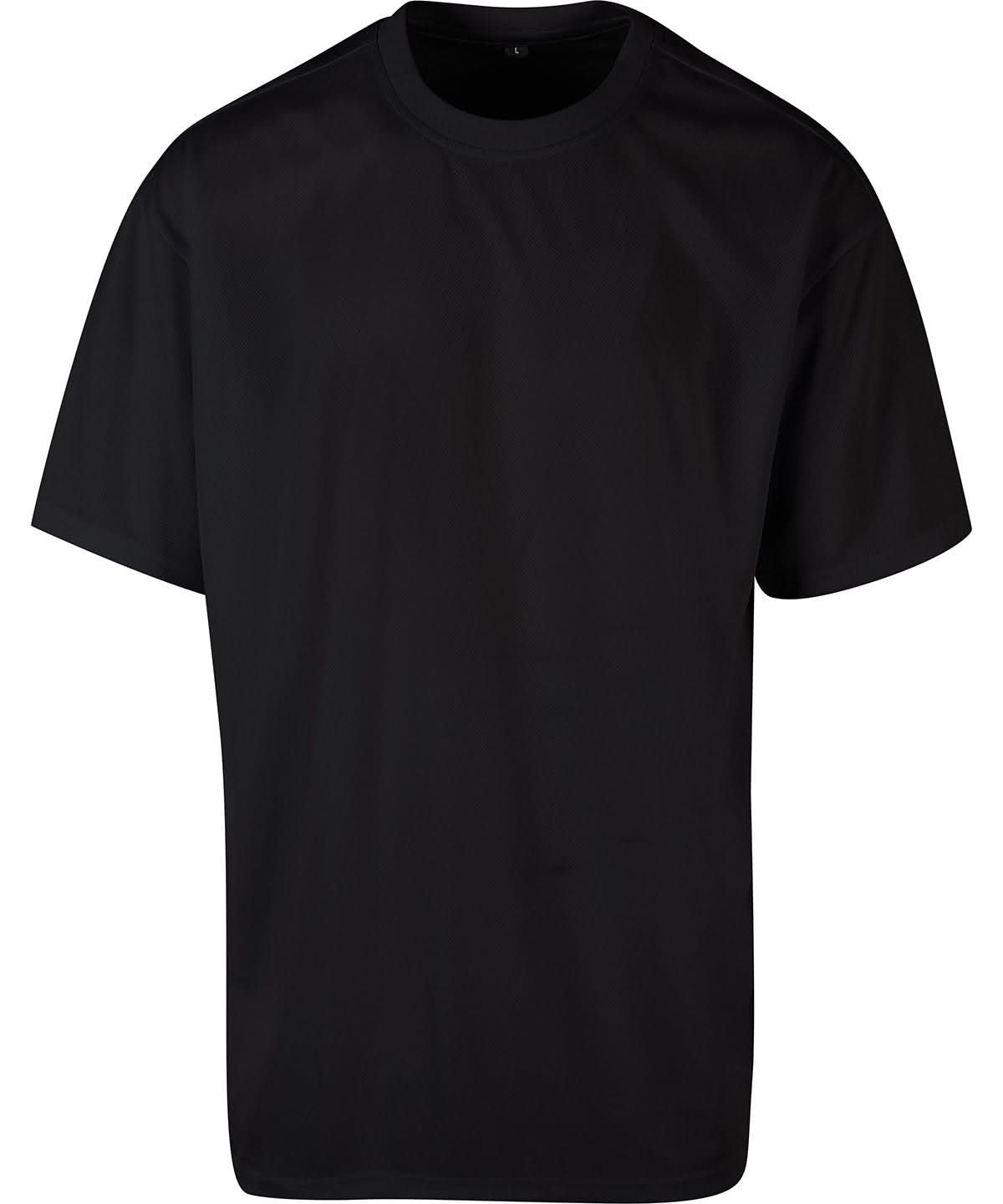 Build Your Brand BYB E sports tee BY249 - Black - Customisable T-Shirts