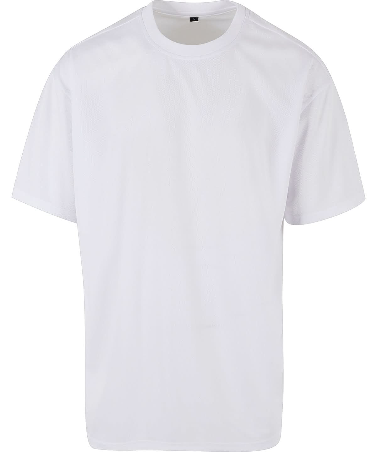Build Your Brand BYB E sports tee BY249 - White - Customisable T-Shirts