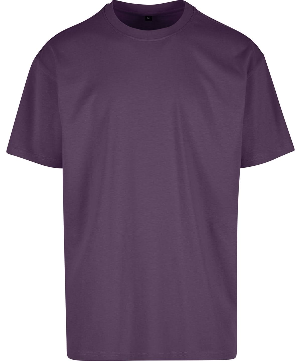 Build Your Brand BYB Cotton loose tee BY308 - Purple Night - Customisable T-Shirts