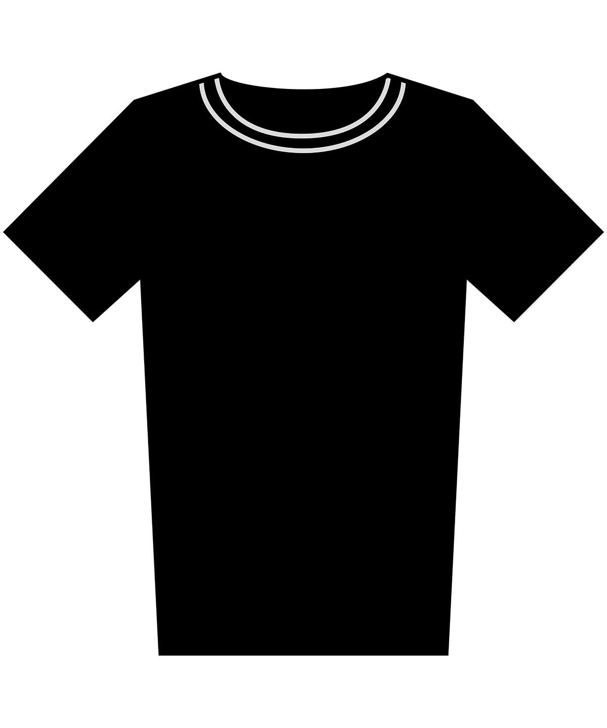 Build Your Brand BYB Tall tee BY310 - Black - Customisable T-Shirts