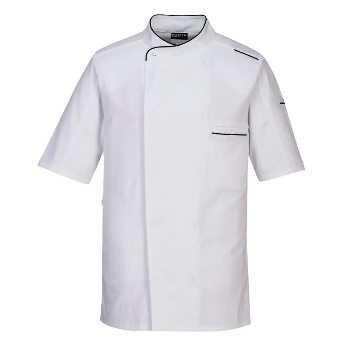 Chef S Meshair Pro Surrey Jacket Ss C735 - White - Customisable Work Jackets