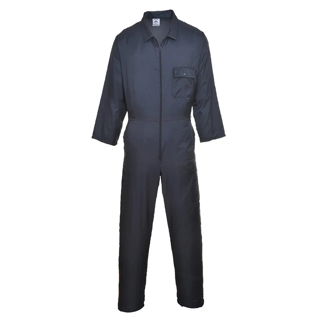 Nylon Zip Coverall - Navy 4XL - Customisable Coveralls