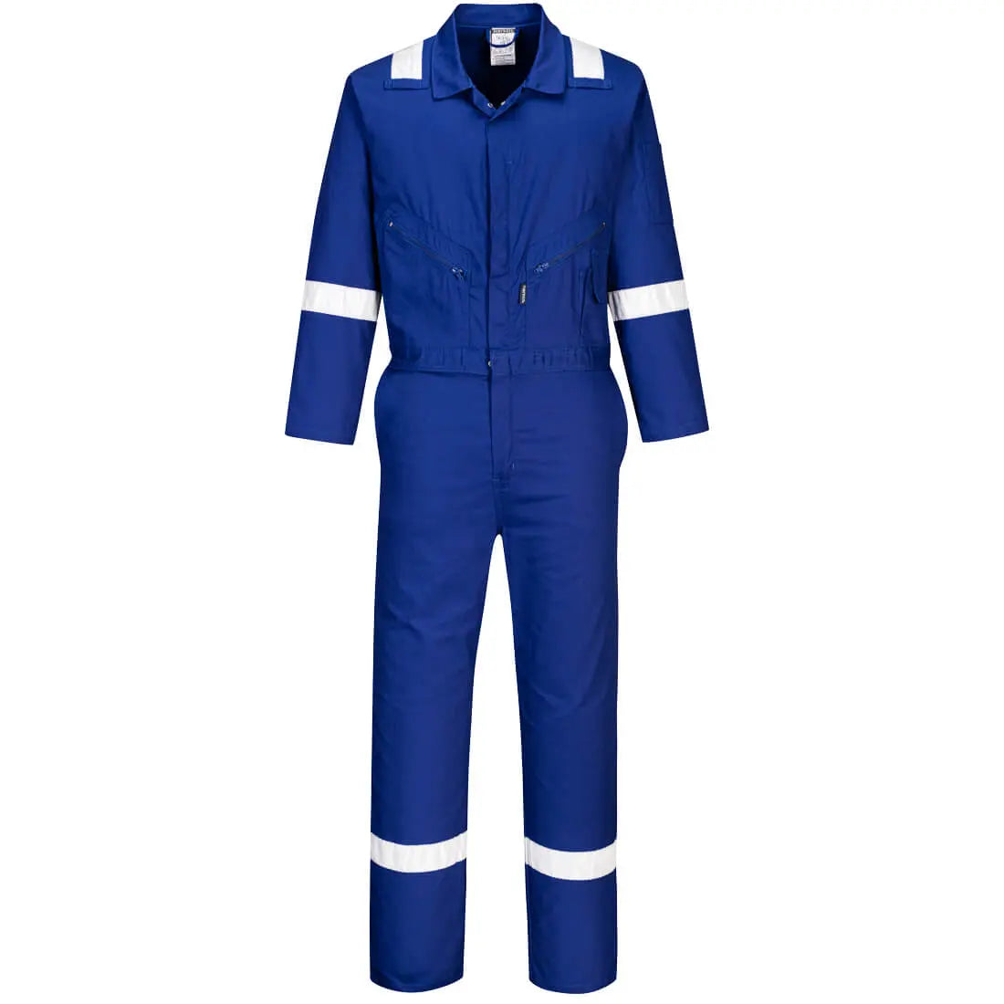 Iona Cotton Coverall C814 - Royal Blue - Customisable Coveralls