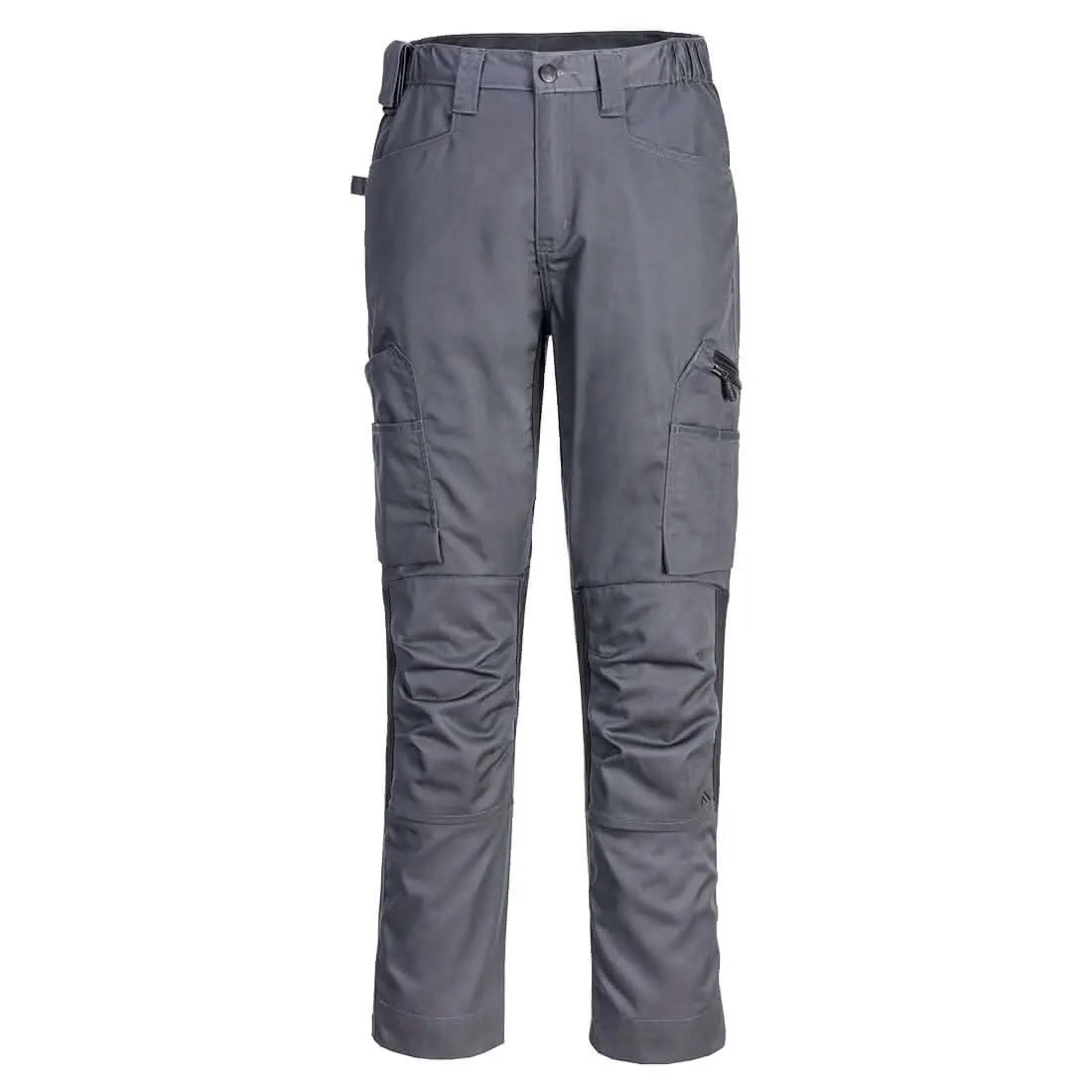 Wx2 Eco Stretch Trade Trousers Cd881 - Metal Grey - Customisable Work Trousers