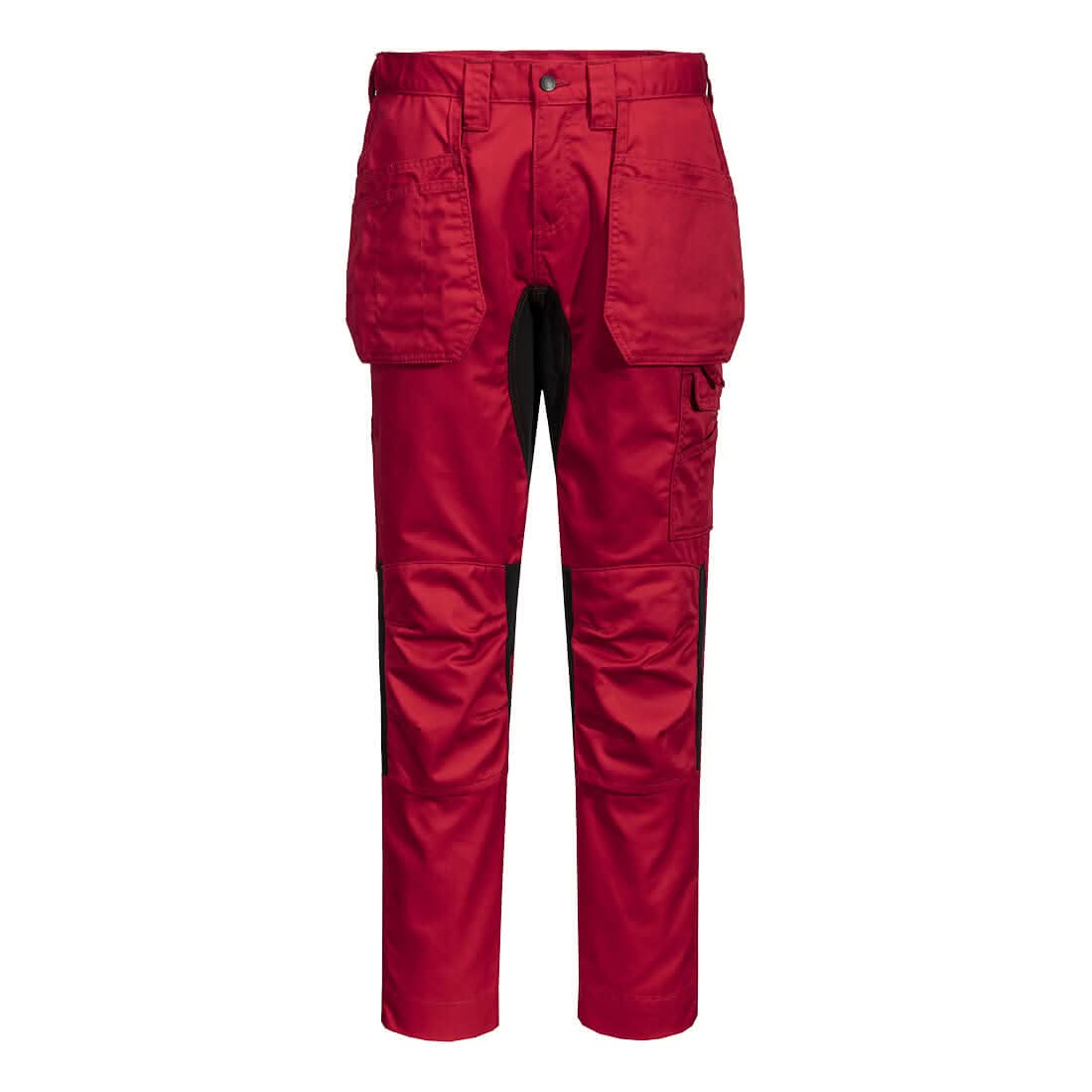 Portwest Wx2 Eco Stretch Holster Trousers CD883 - Deep Red - Customisable Trousers