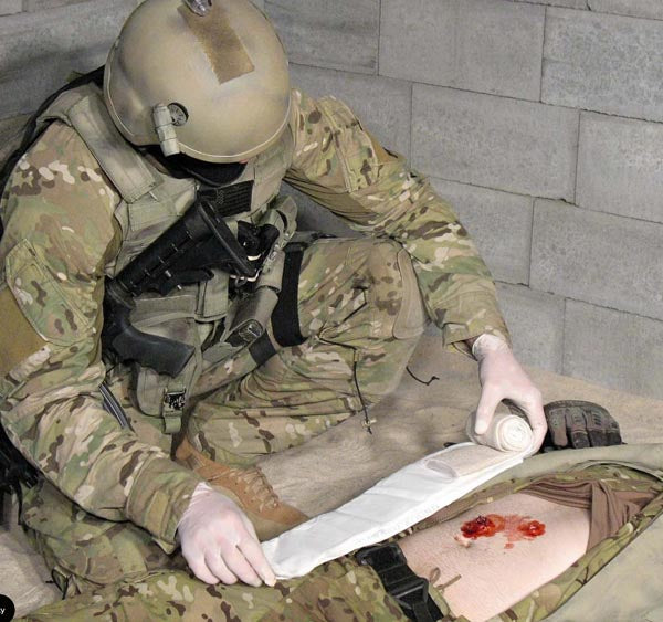 Safeguard Medical Logo Safeguard Medical Blast Bandage " X " - - Customisable Trauma & Critical Injury