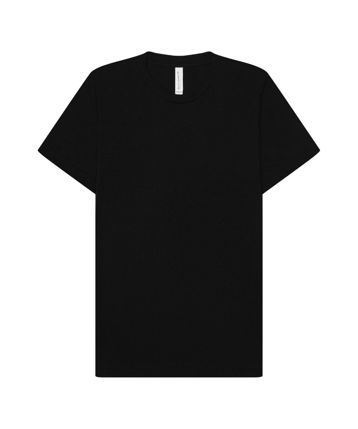 Bella Canvas Unisex EcoMax Short Sleeve Tee CV012 - Black - Customisable T-Shirts
